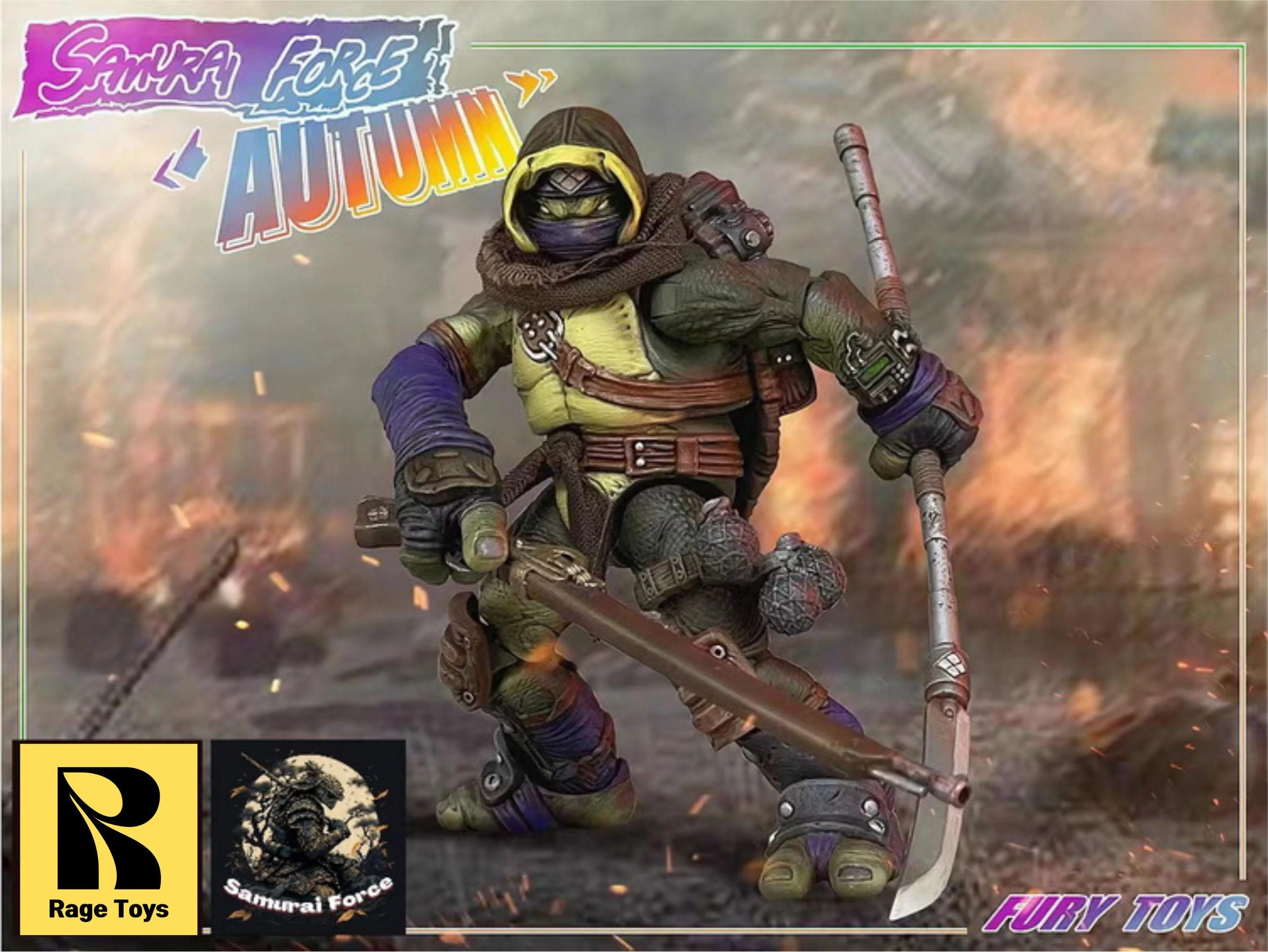 (USA Stock) Rage Toys 1/12 Samurai Force Wave 2 Musketman Autumn action figure - Image 12