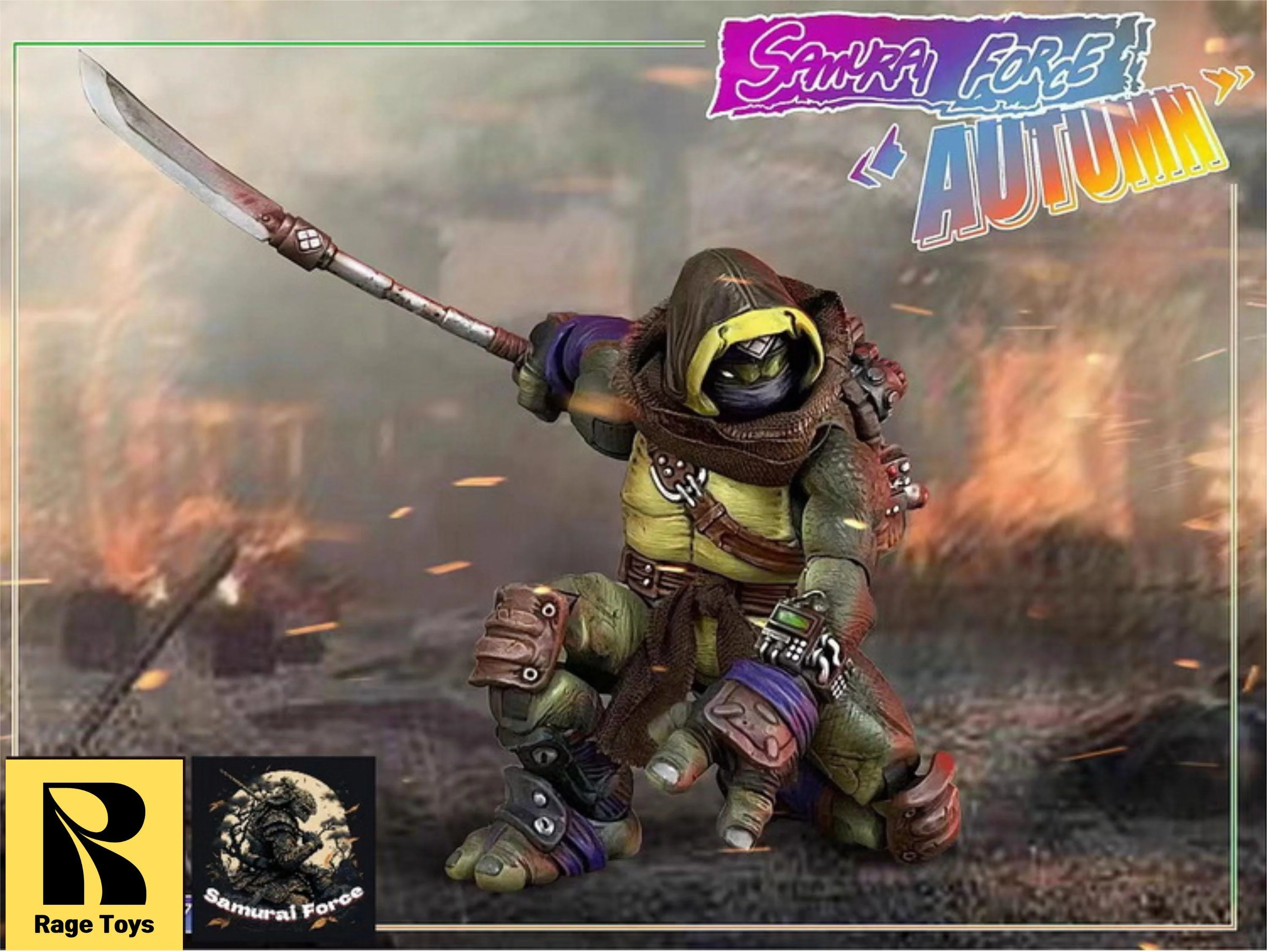 (USA Stock) Rage Toys 1/12 Samurai Force Wave 2 Musketman Autumn action figure - Image 13