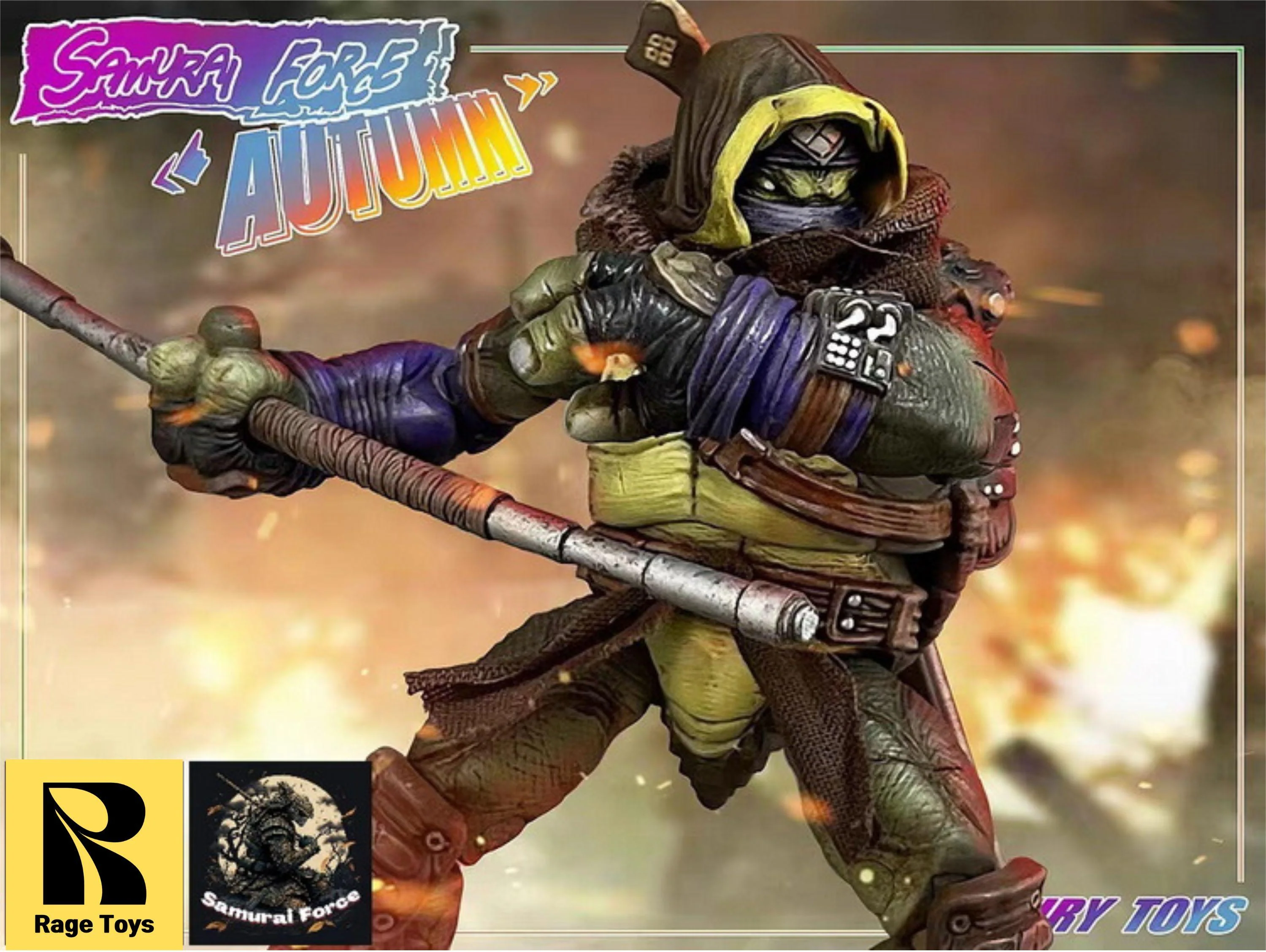 (USA Stock) Rage Toys 1/12 Samurai Force Wave 2 Musketman Autumn action figure - Image 14