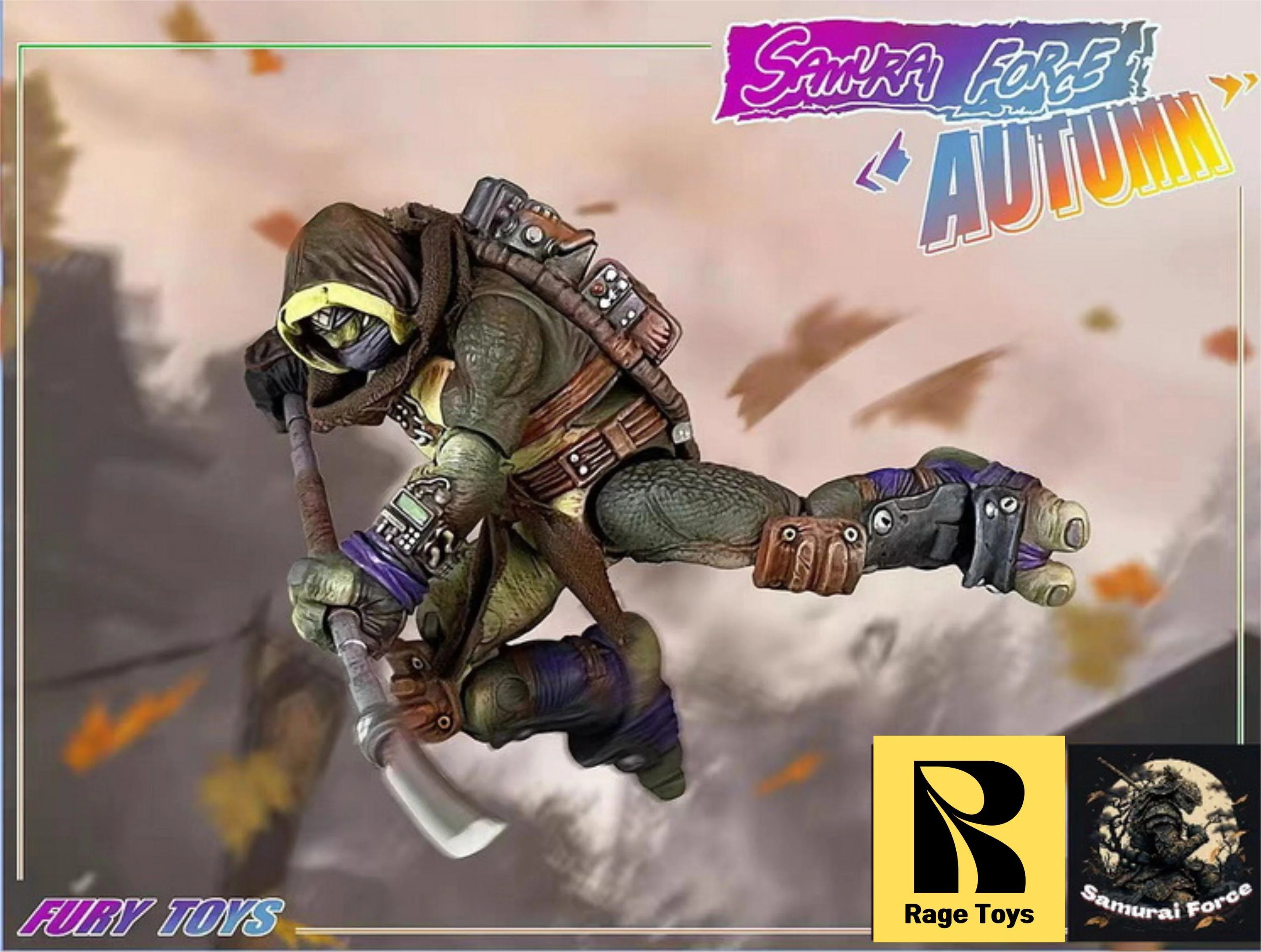 (USA Stock) Rage Toys 1/12 Samurai Force Wave 2 Musketman Autumn action figure - Image 18