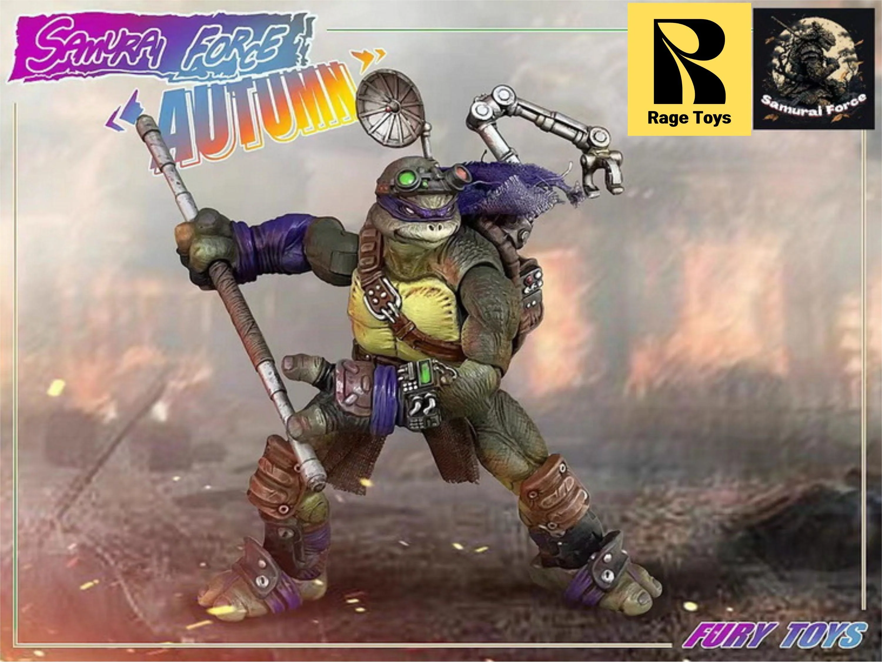 (USA Stock) Rage Toys 1/12 Samurai Force Wave 2 Musketman Autumn action figure - Image 20