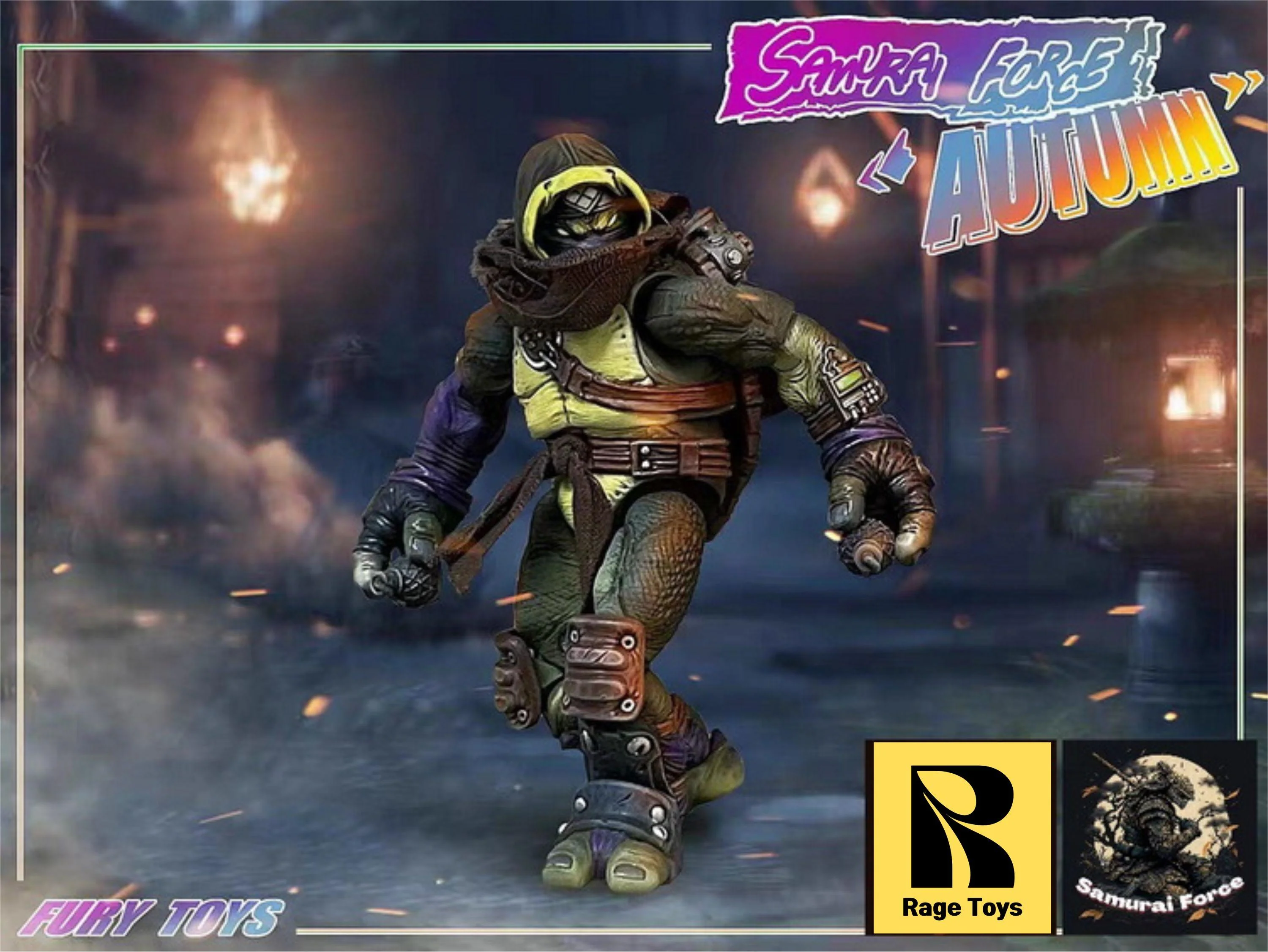 (USA Stock) Rage Toys 1/12 Samurai Force Wave 2 Musketman Autumn action figure - Image 9