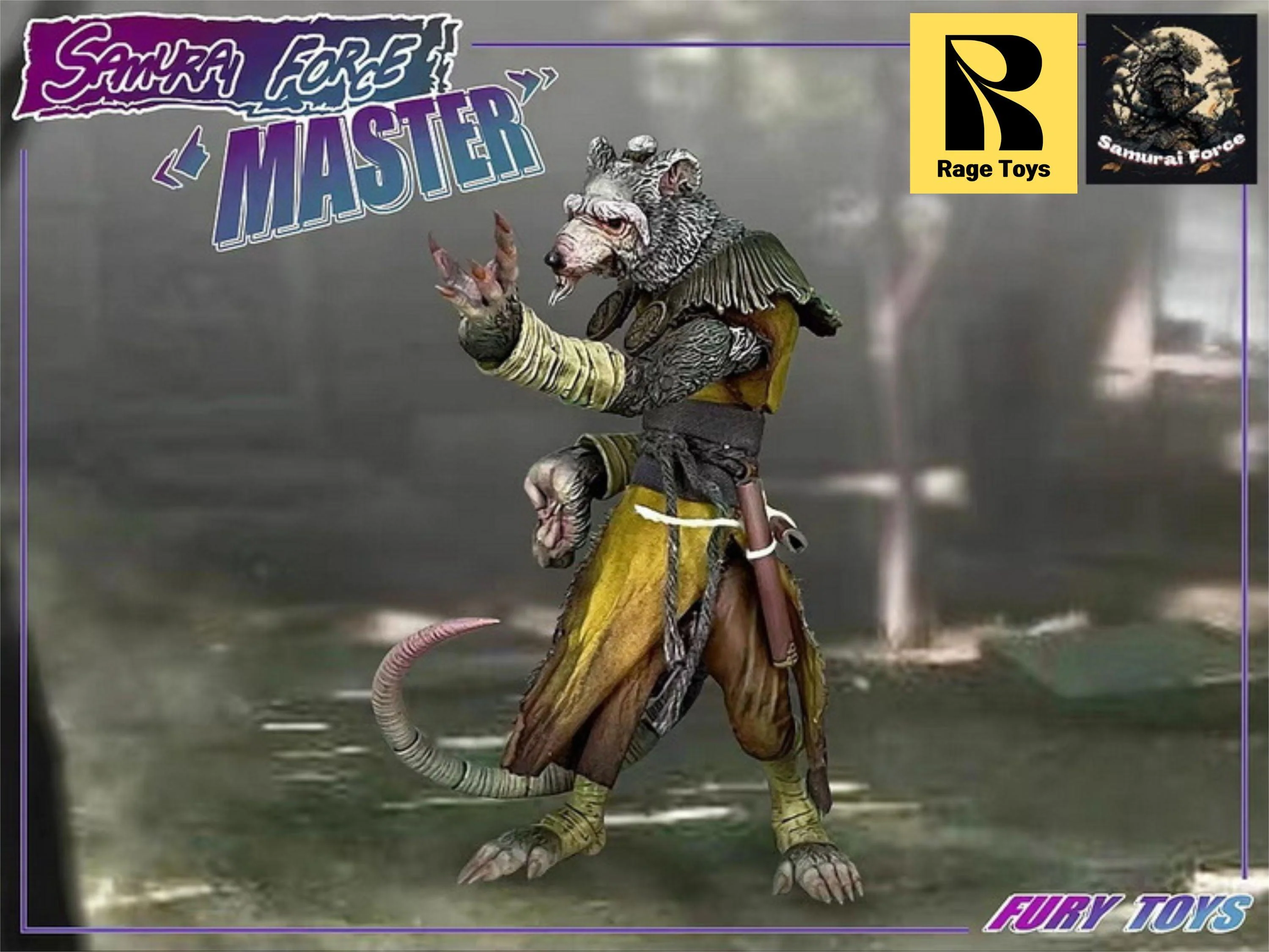 (USA Stock) Rage Toys 1/12 Samurai Force Wave 2 The Master action figure - Image 12