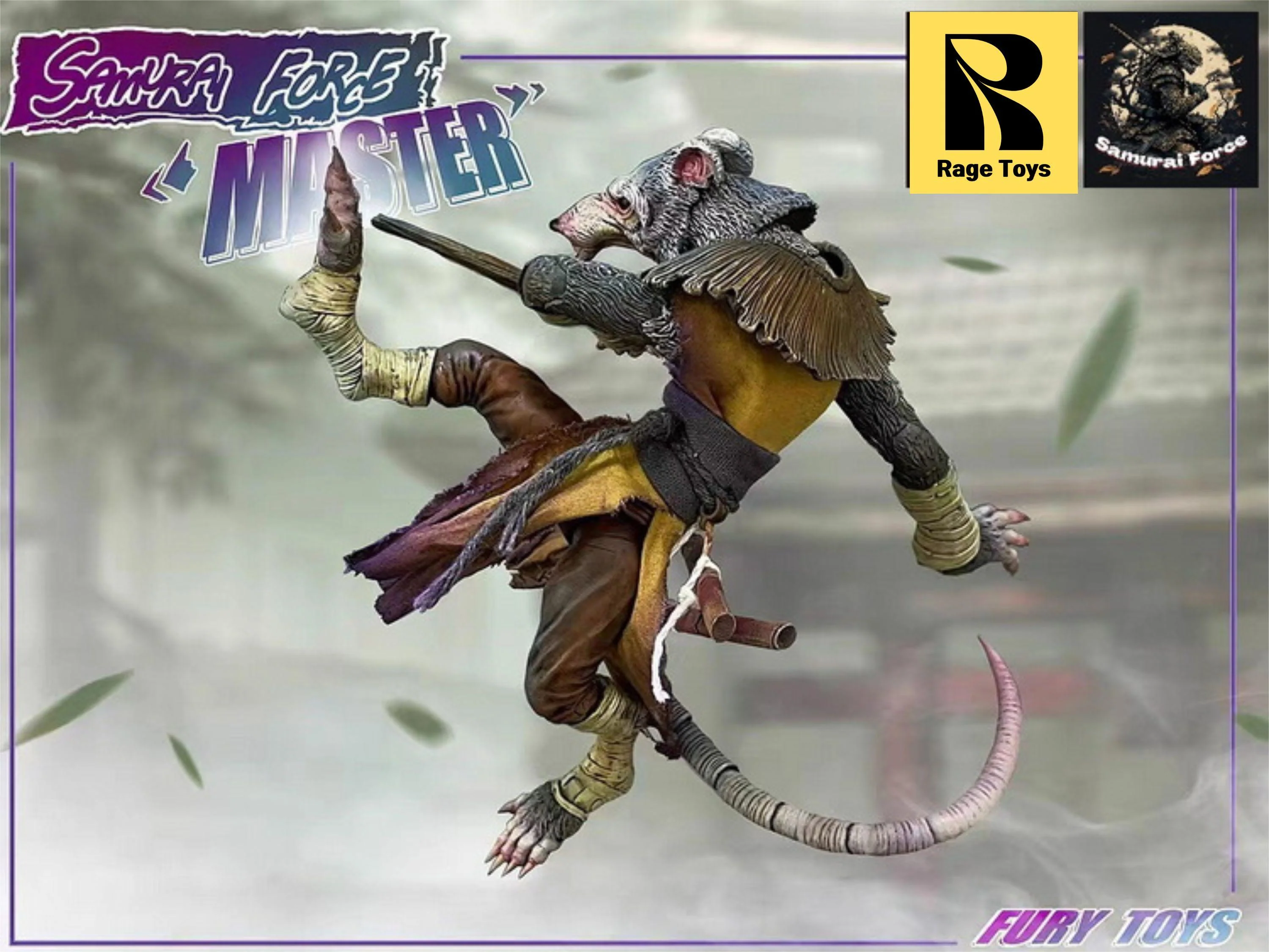 (USA Stock) Rage Toys 1/12 Samurai Force Wave 2 The Master action figure - Image 14