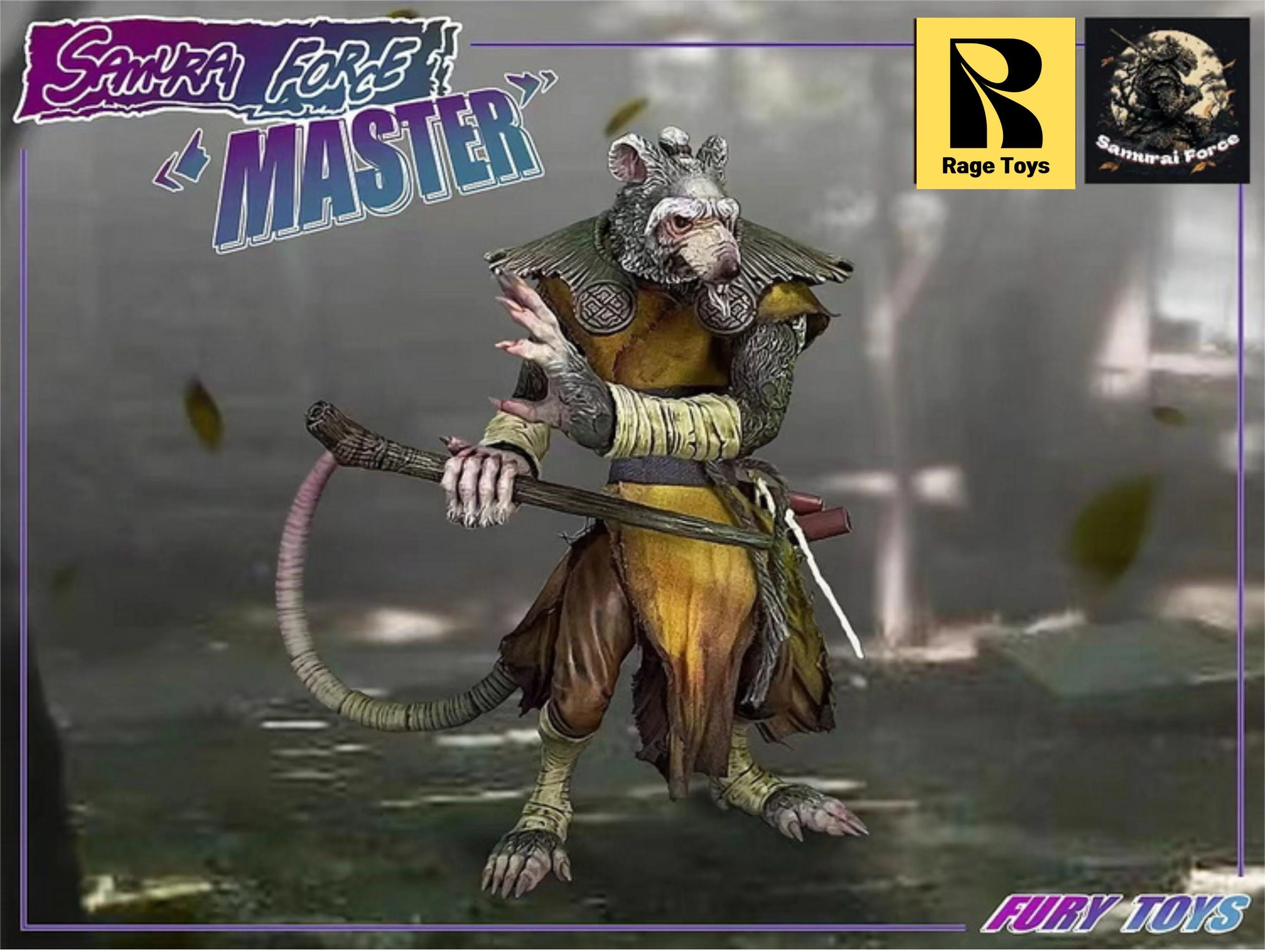 (USA Stock) Rage Toys 1/12 Samurai Force Wave 2 The Master action figure - Image 21