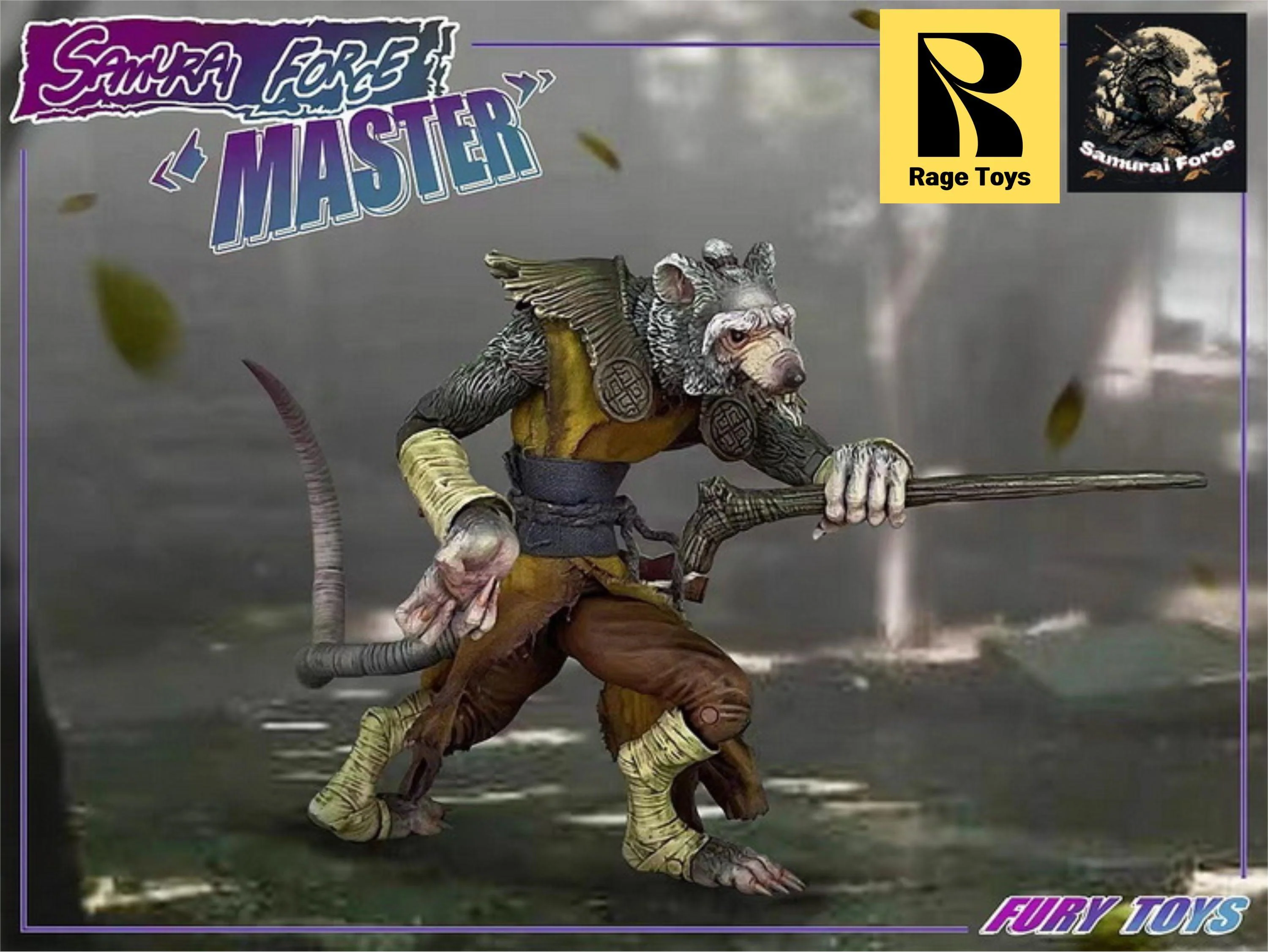 (USA Stock) Rage Toys 1/12 Samurai Force Wave 2 The Master action figure - Image 8