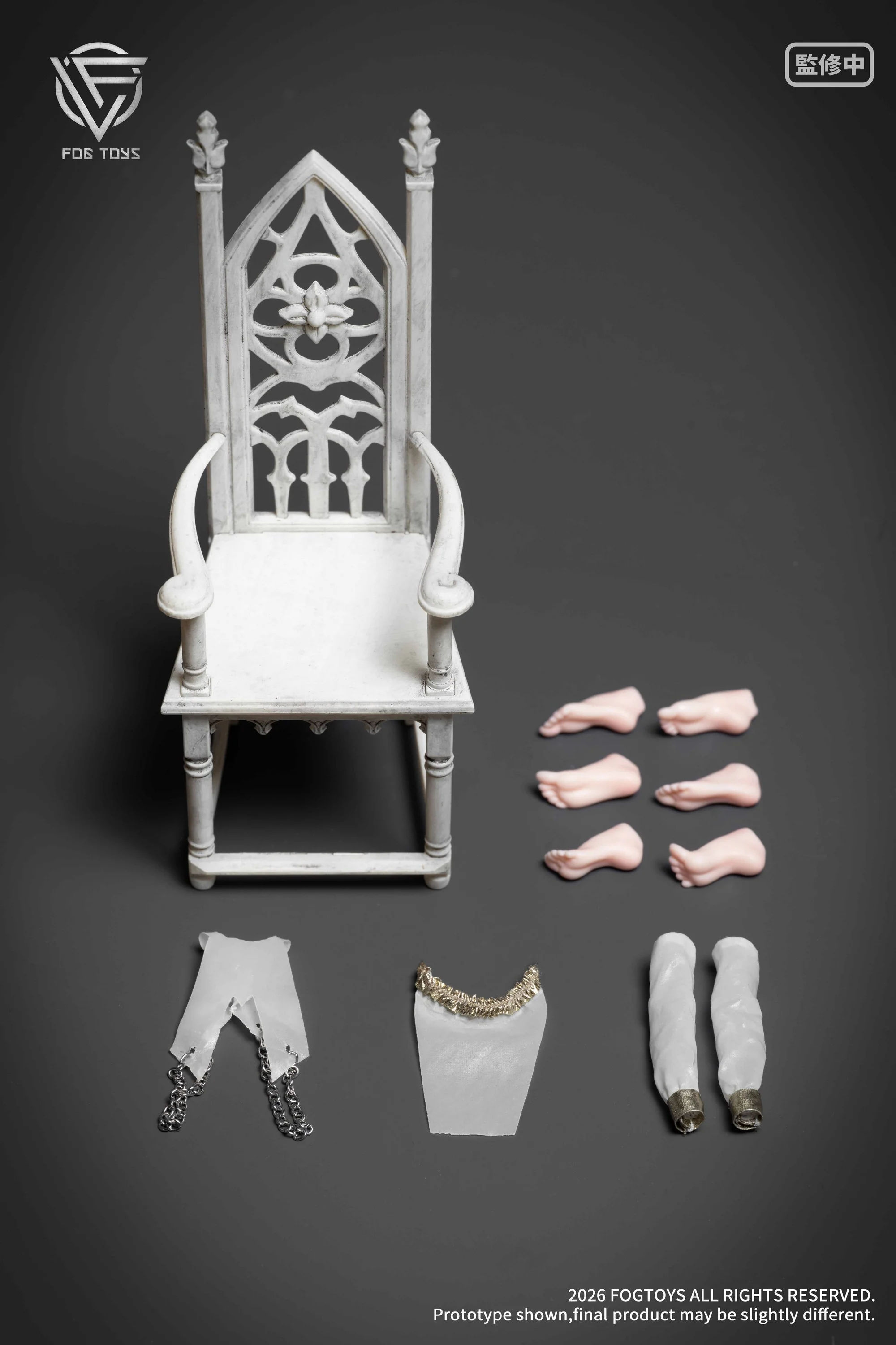 (Preorder) Fogtoys 1/12 Eira 01A and Layla 01B action figure and Chair kits - Image 13