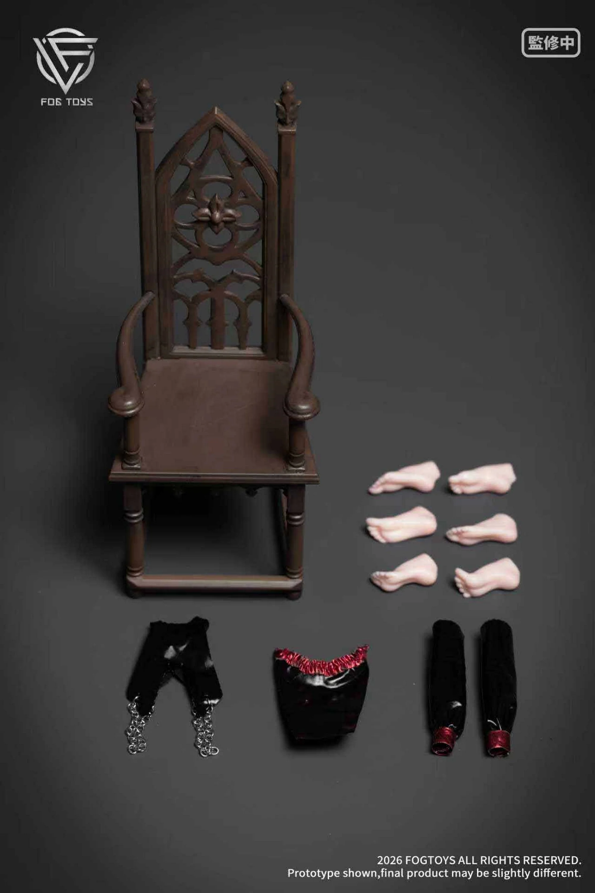 (Preorder) Fogtoys 1/12 Eira 01A and Layla 01B action figure and Chair kits - Image 37