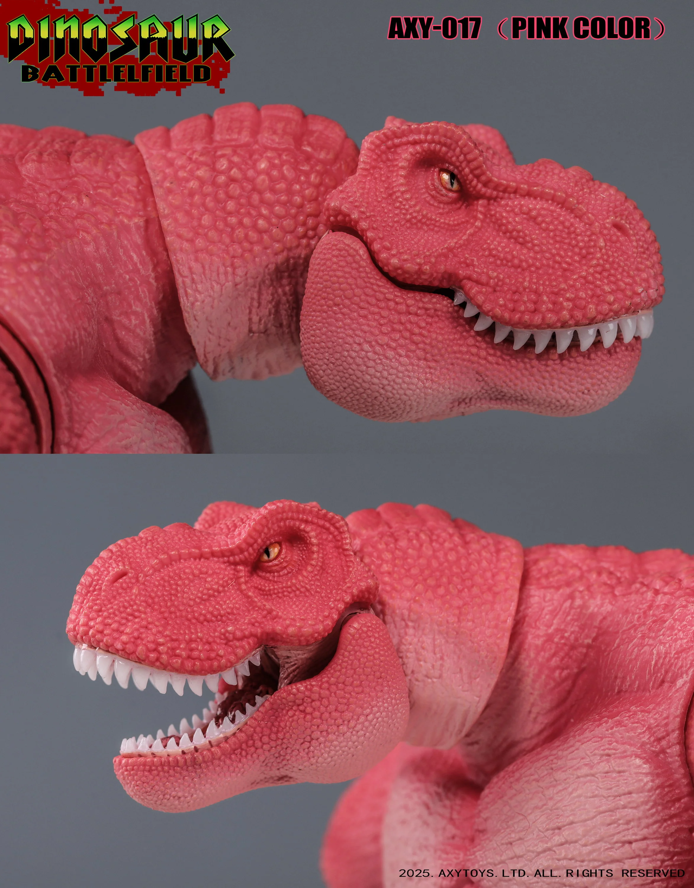 (Preorder) Axytoys 1/9 Dinosaur Battlefield T-rex aciotn figure - Image 17