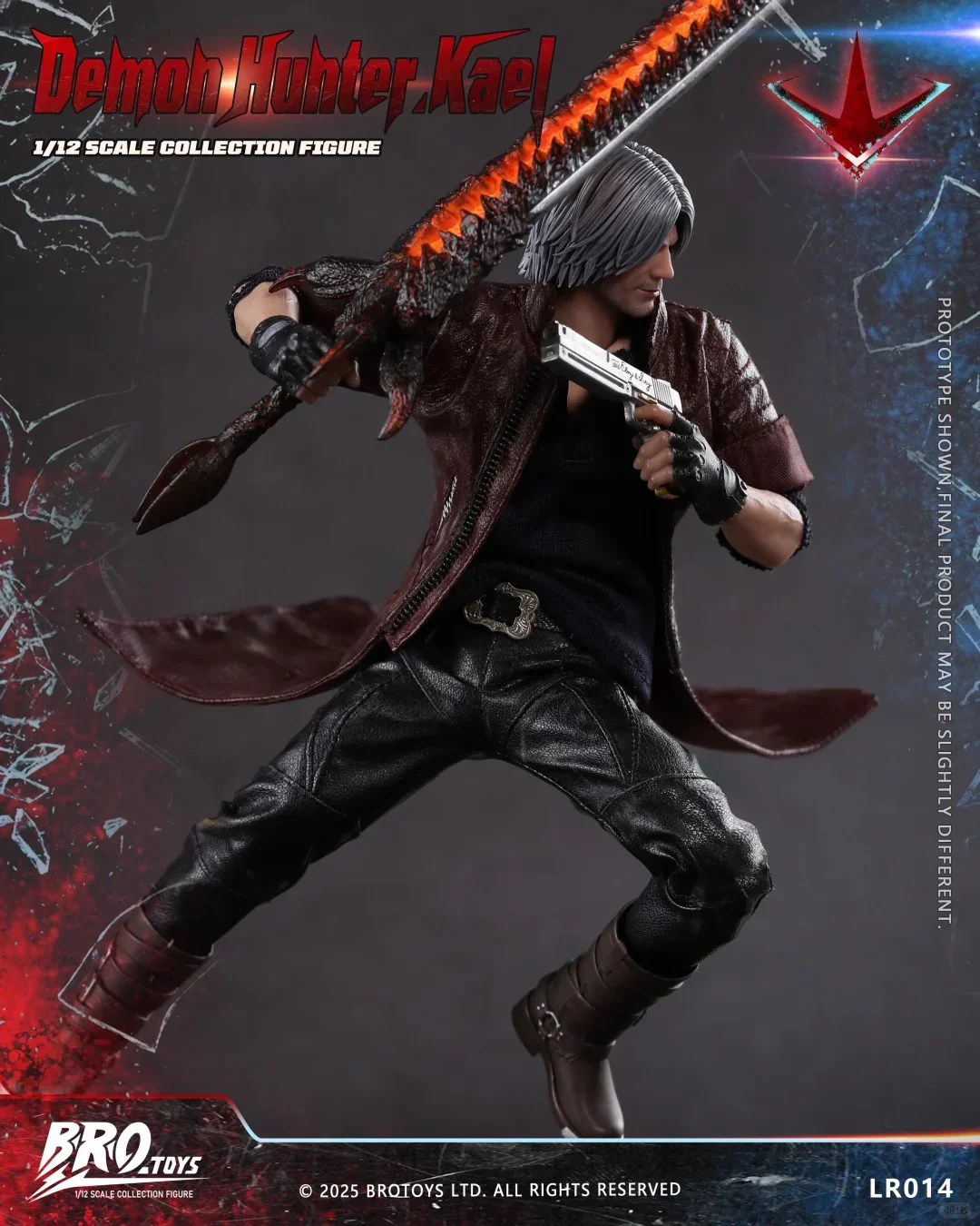 (Preorder) Brotoys 1/12 Demon hunter Kael action figure LR014 - Image 3