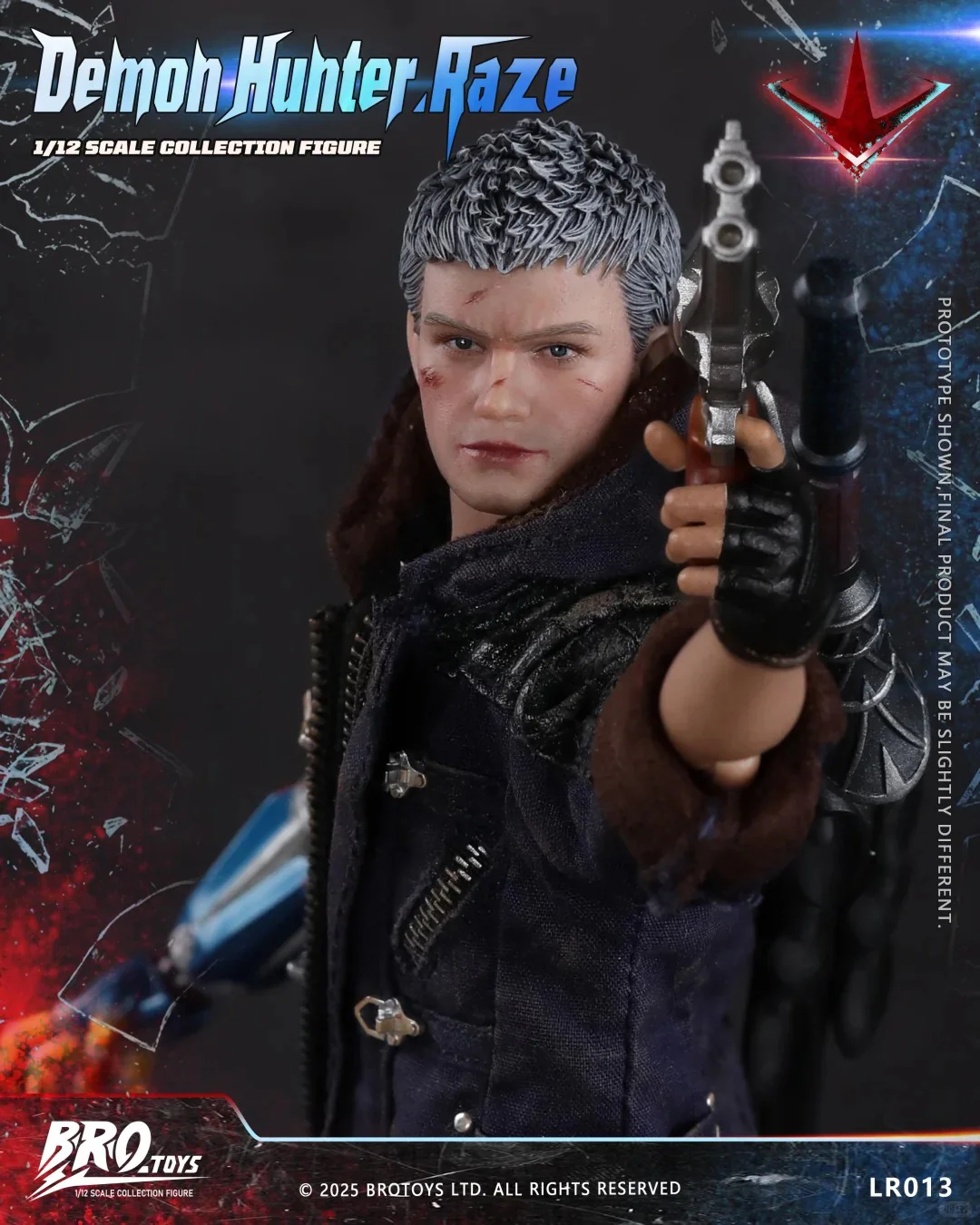 (Preorder) Brotoys 1/12 Demon hunter Raze action figure LR013 - Image 6