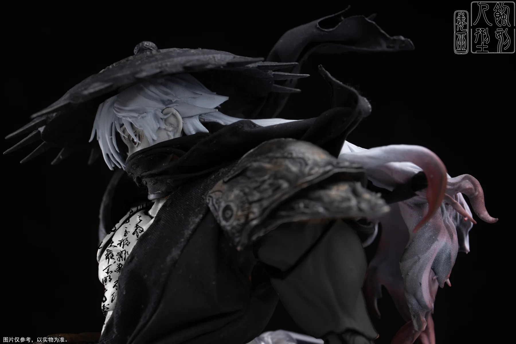 (Preorder) Etched Human 1/12 Poison Shaman Qing BLACK& WHITE SEAL EDITION action figure - Image 7