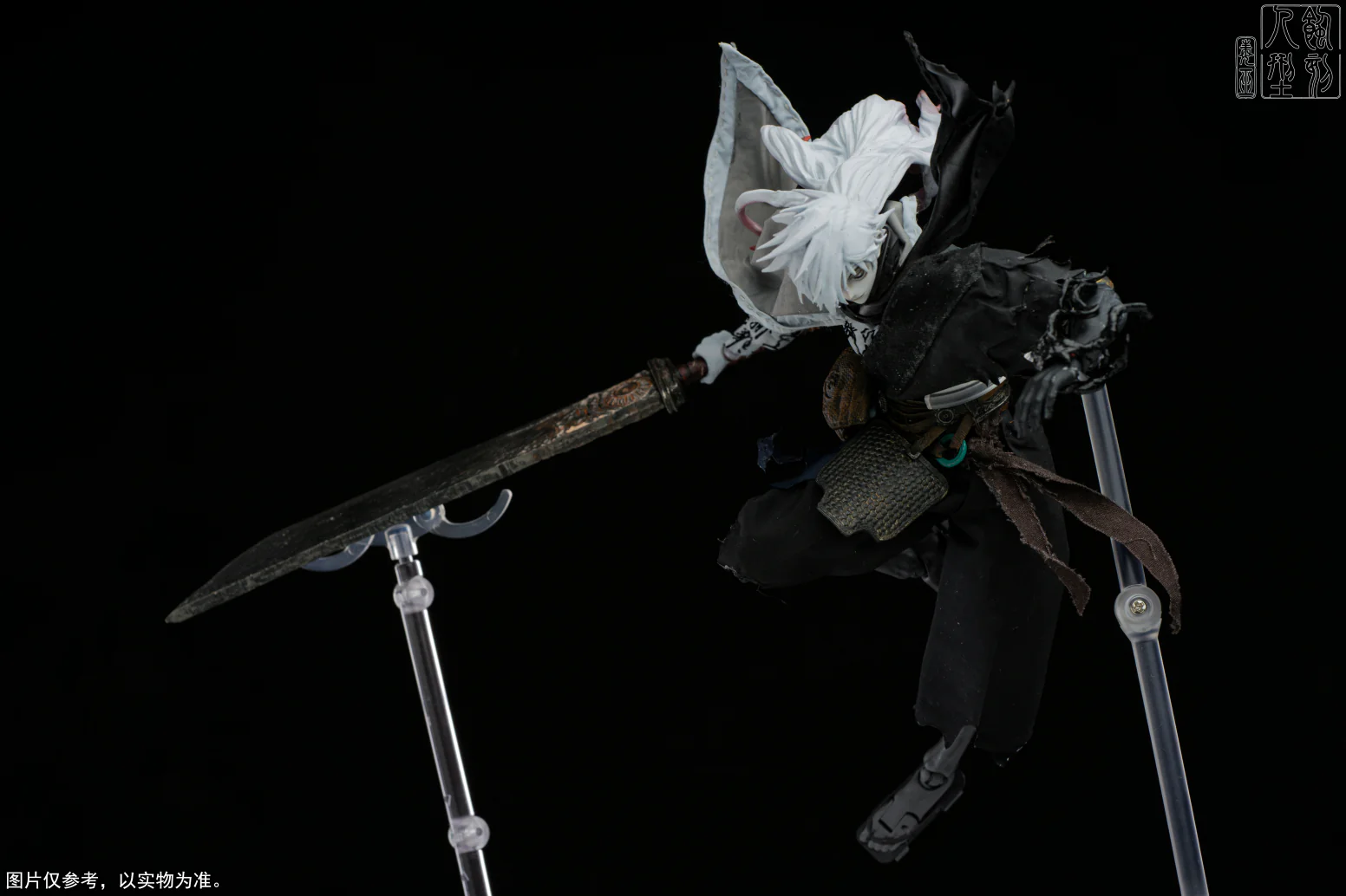 (Preorder) Etched Human 1/12 Poison Shaman Qing BLACK& WHITE SEAL EDITION action figure - Image 8