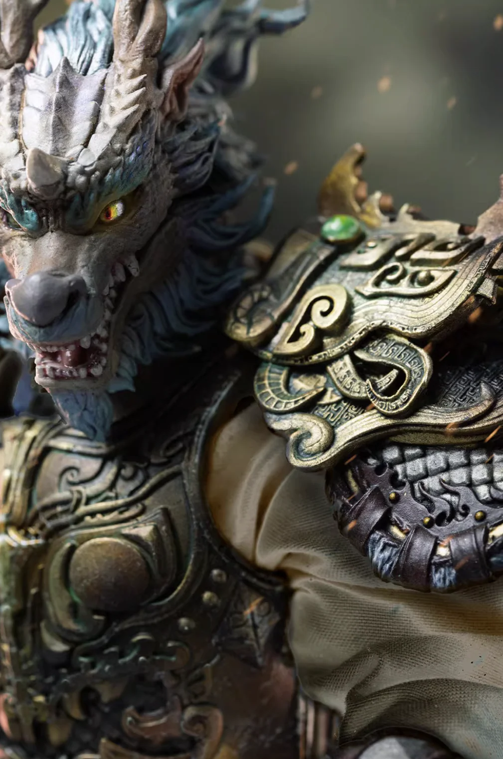 (Preorder) Fancy Realm 1/12 Gold Dragon Warrior action figure with preorder bonus - Image 8