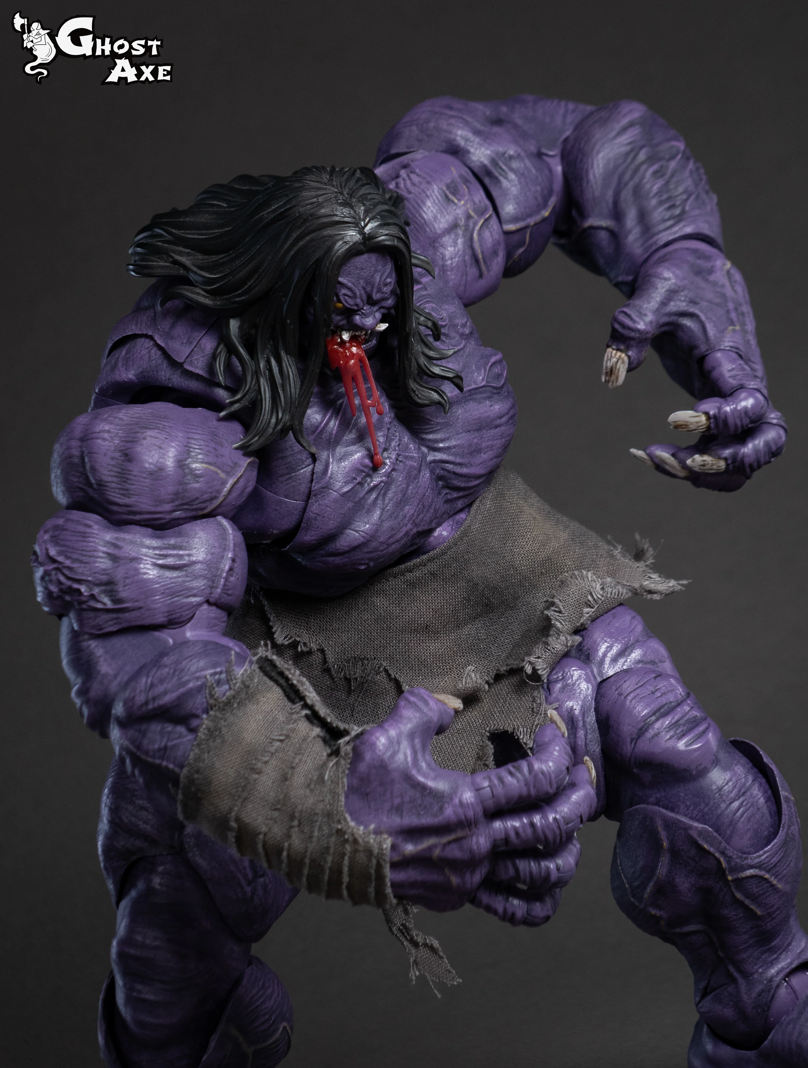 (Preorder) Ghost Axe Studio Great Flood Series 1/12 Four Evil Spirits Chi  action figure 10inches with Bonus - Image 12