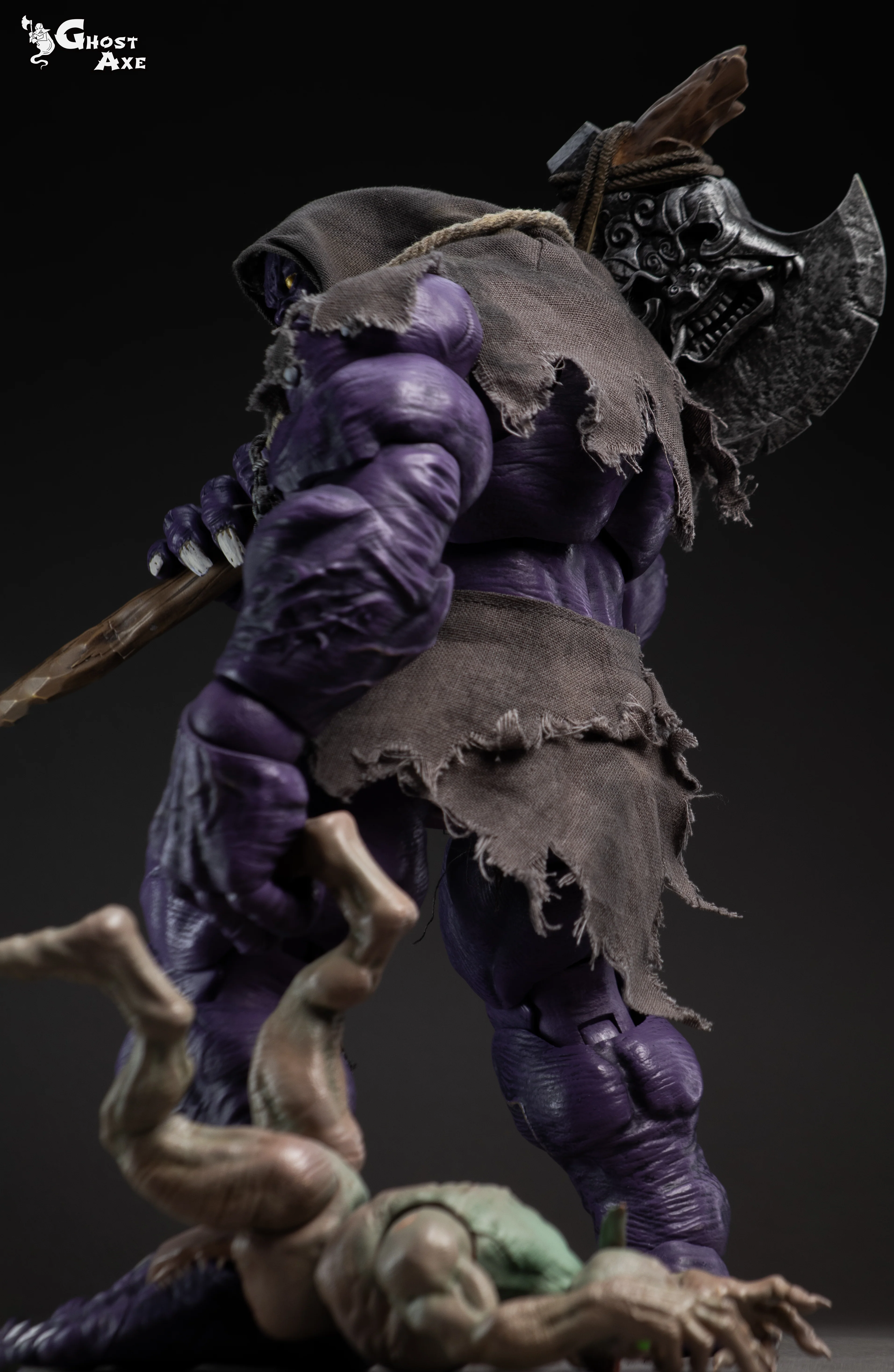 (Preorder) Ghost Axe Studio Great Flood Series 1/12 Four Evil Spirits Chi  action figure 10inches with Bonus - Image 3
