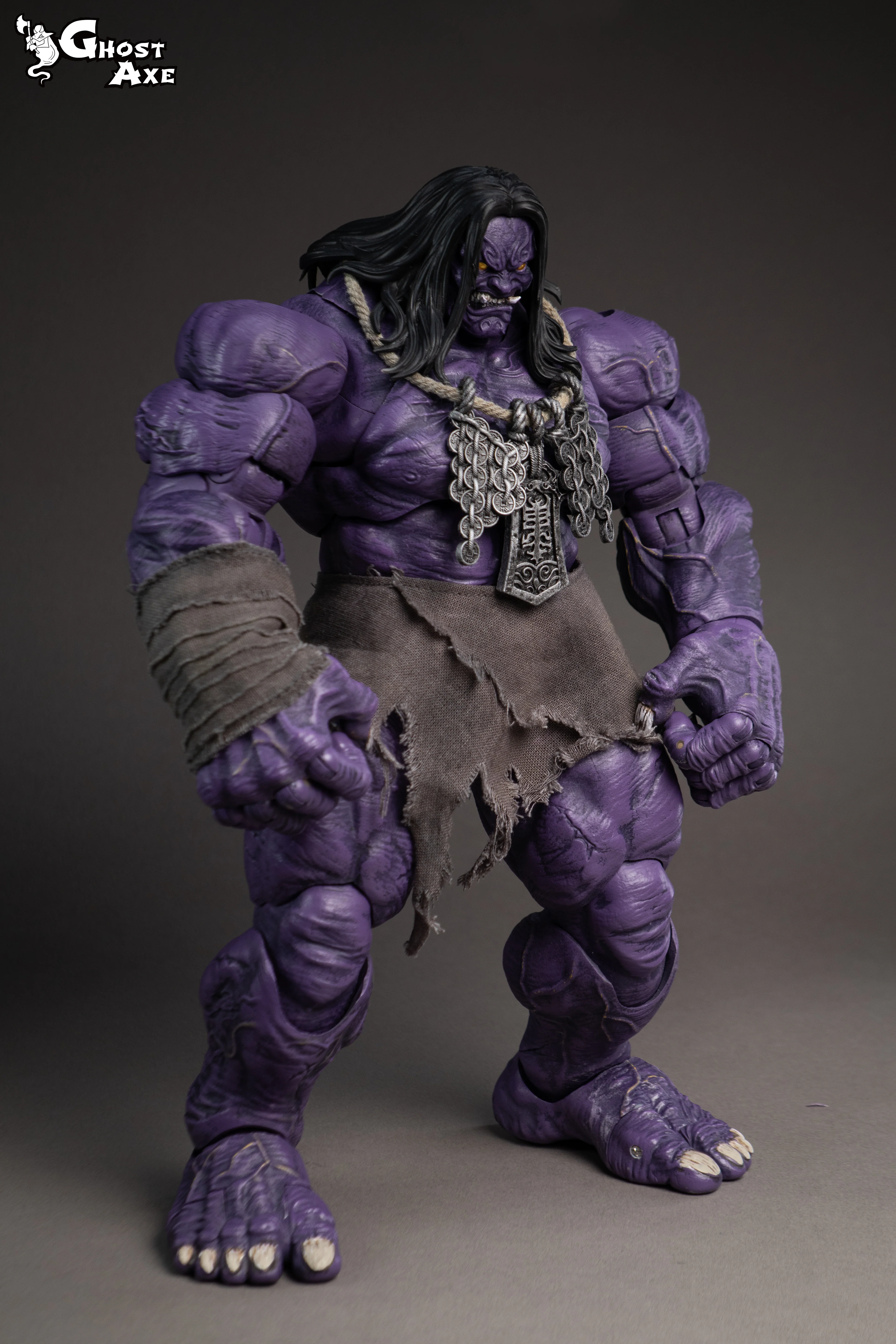 (Preorder) Ghost Axe Studio Great Flood Series 1/12 Four Evil Spirits Chi  action figure 10inches with Bonus - Image 4