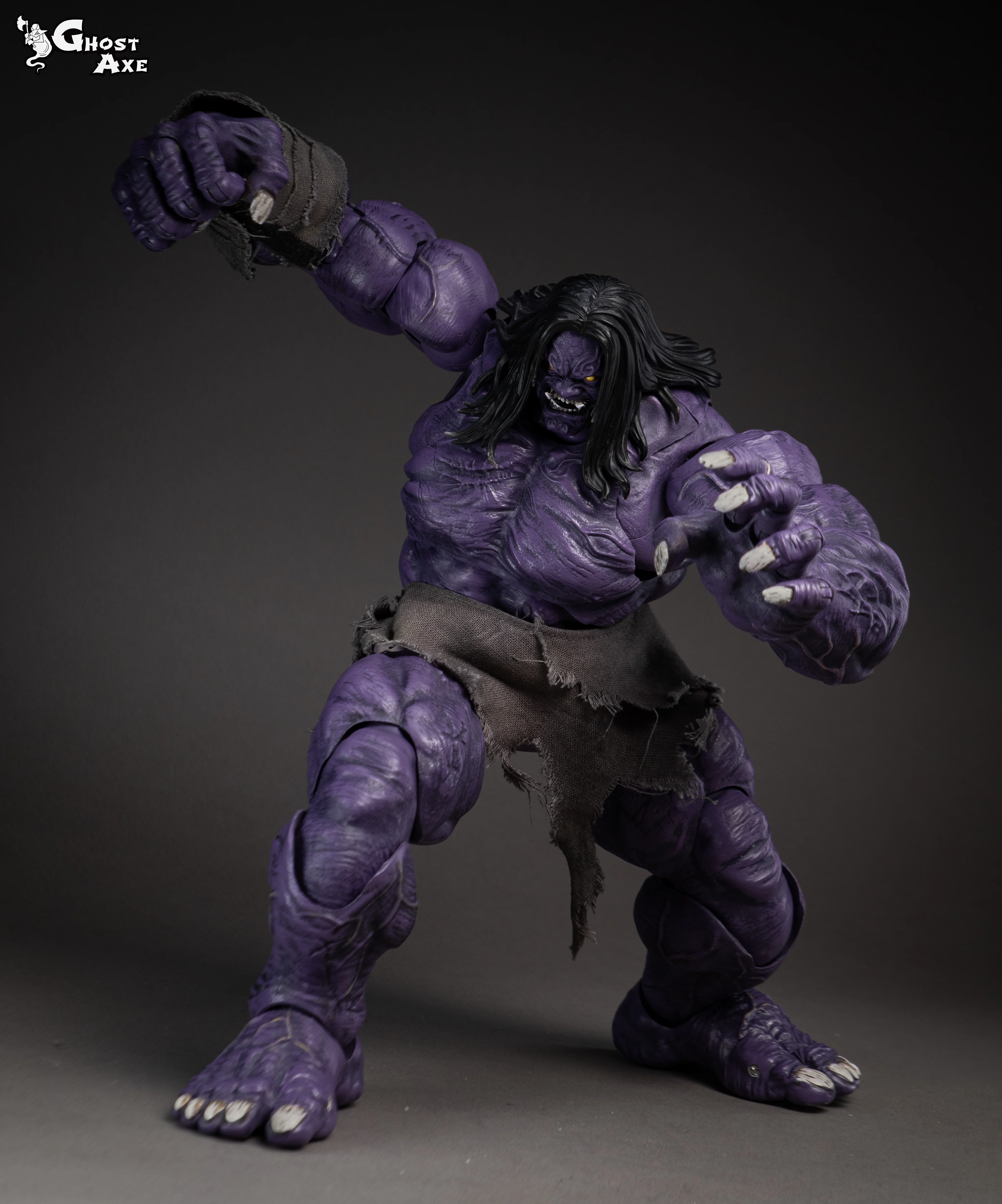 (Preorder) Ghost Axe Studio Great Flood Series 1/12 Four Evil Spirits Chi  action figure 10inches with Bonus - Image 6