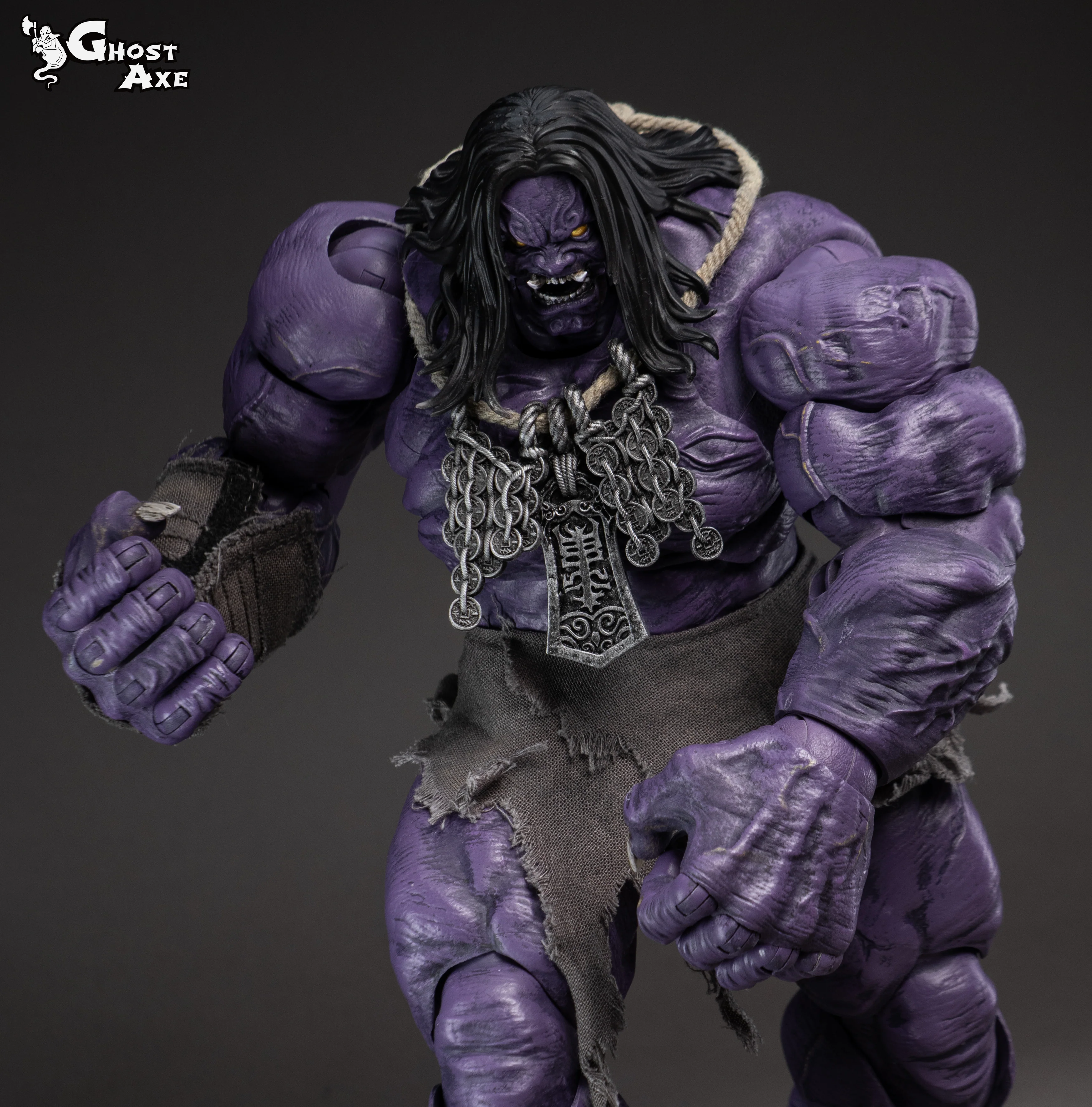 (Preorder) Ghost Axe Studio Great Flood Series 1/12 Four Evil Spirits Chi  action figure 10inches with Bonus - Image 7