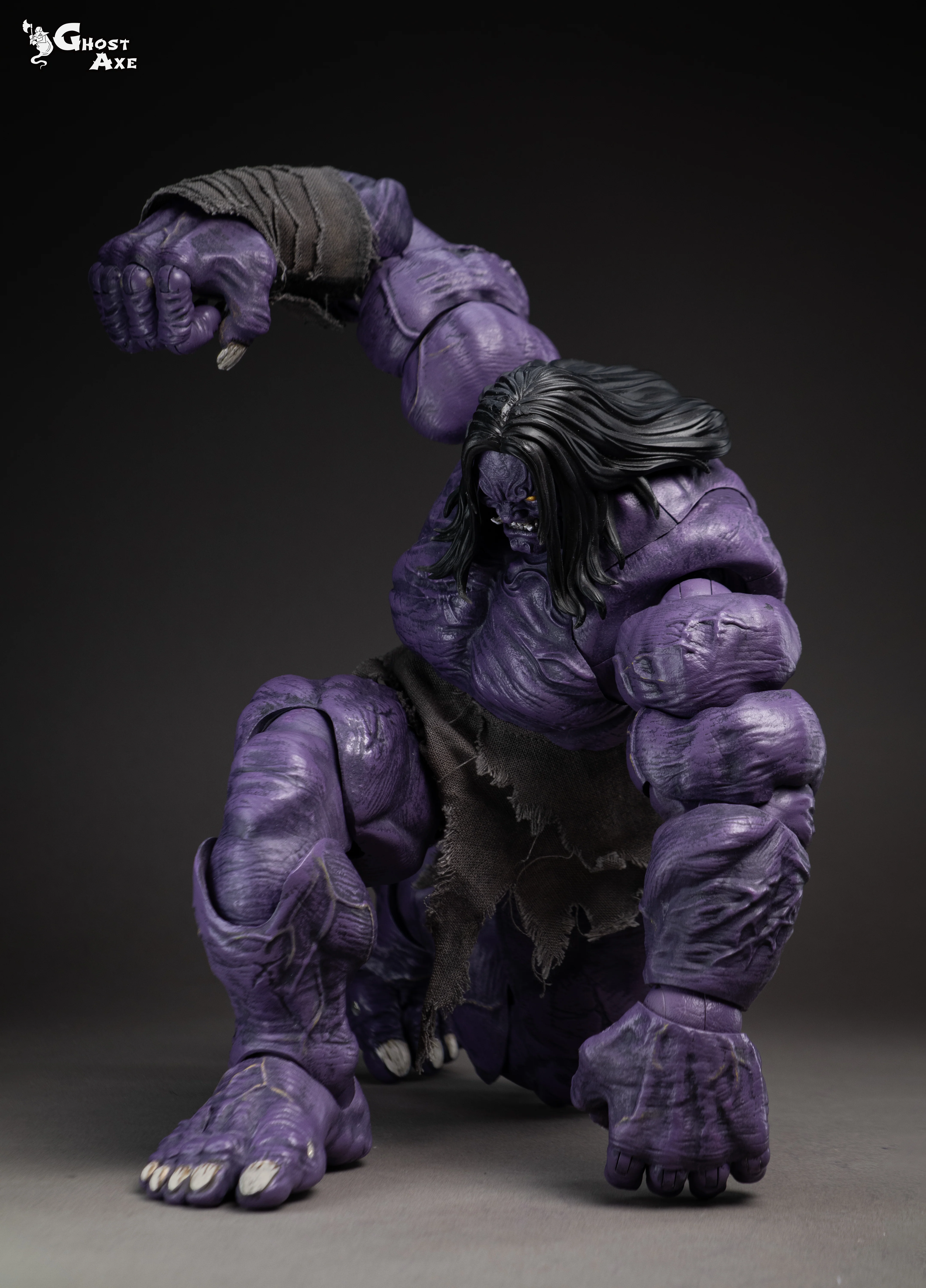 (Preorder) Ghost Axe Studio Great Flood Series 1/12 Four Evil Spirits Chi  action figure 10inches with Bonus - Image 9