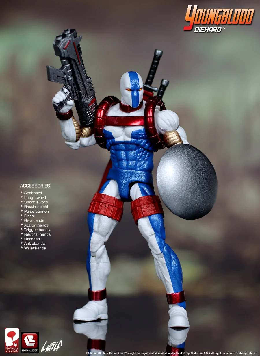 (Preorder) Loosecollector 1/12 YoungBlood Shaft and Diehard action figure - Image 11