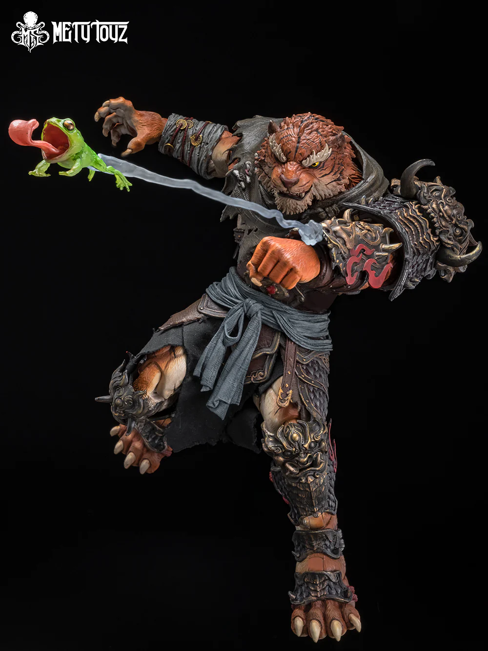 (Preorder) Mety toyz Adventurer's World Tiger Vanguard JinshanJun 1/10  9.5 inches Action Figure - Image 10