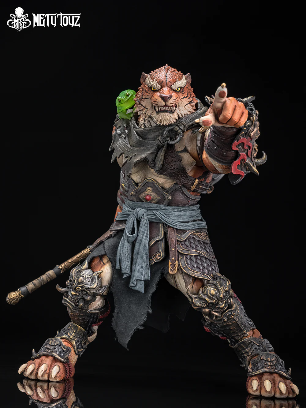 (Preorder) Mety toyz Adventurer's World Tiger Vanguard JinshanJun 1/10  9.5 inches Action Figure - Image 8