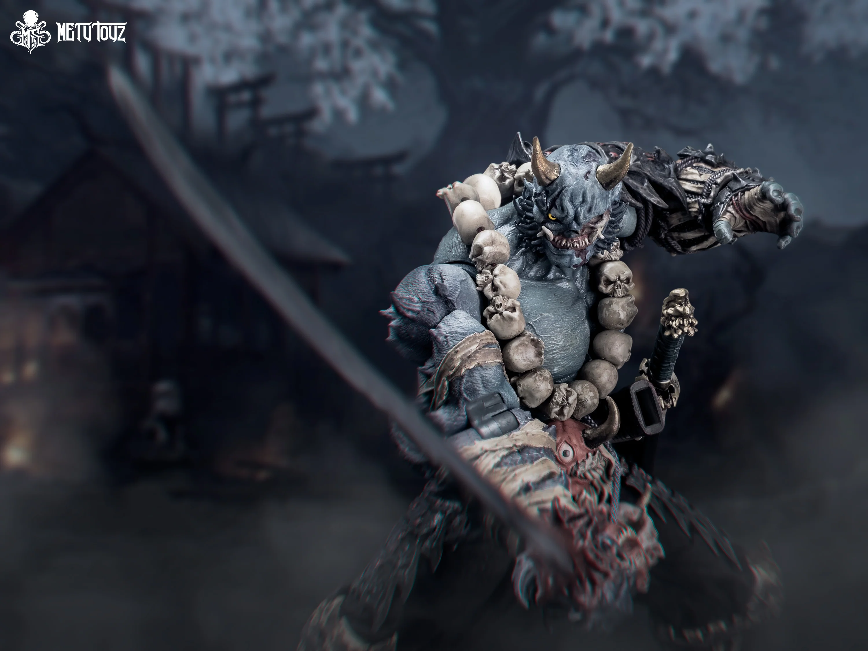 (Preorder) Metytoyz 1/12 Demon Slayer Asura “Oni Samurai” Takikawa action figure - Image 17