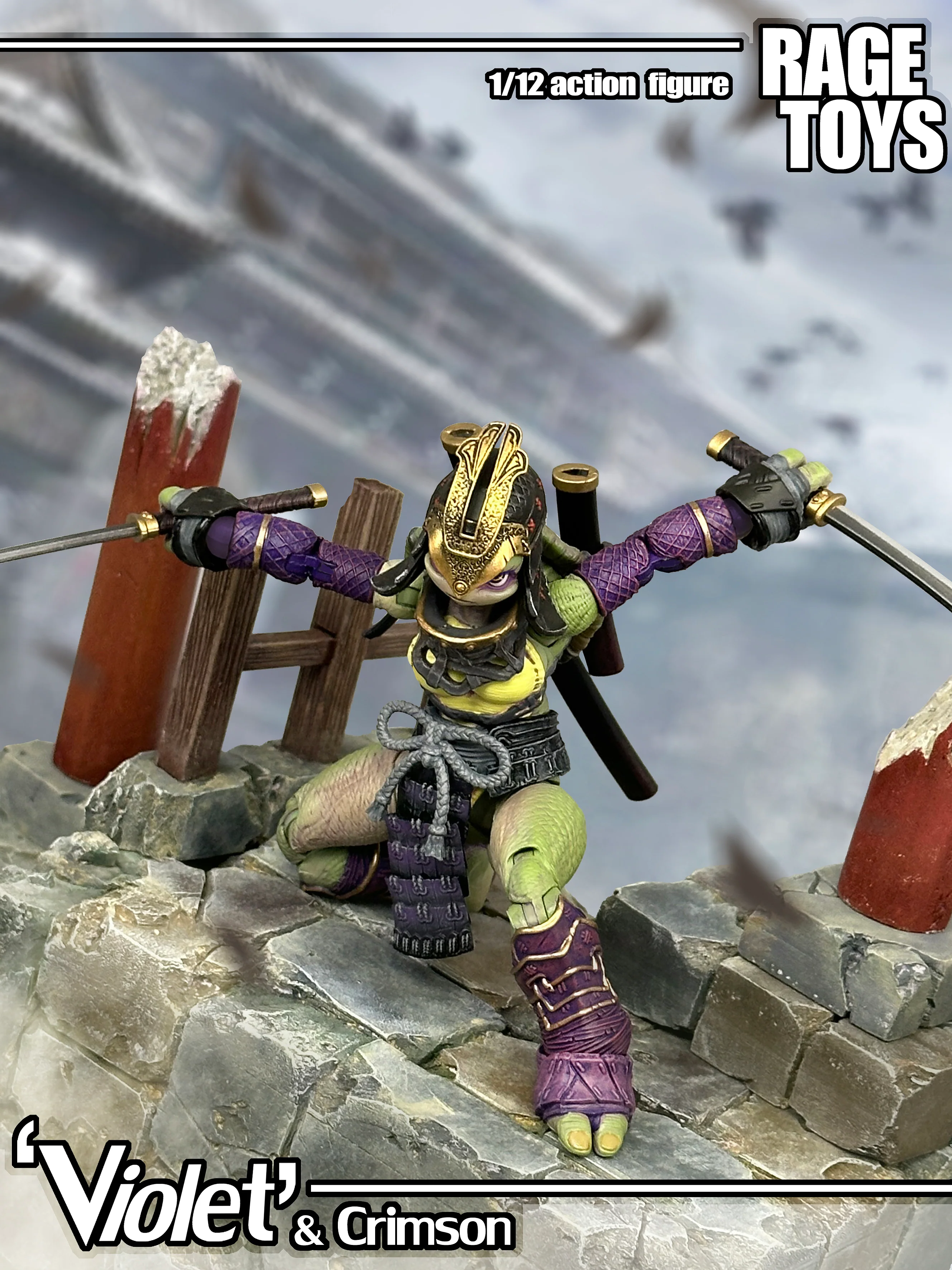 (Preorder) Rage Toys 1/12 Violet and Crimson sisters action figure - Image 15