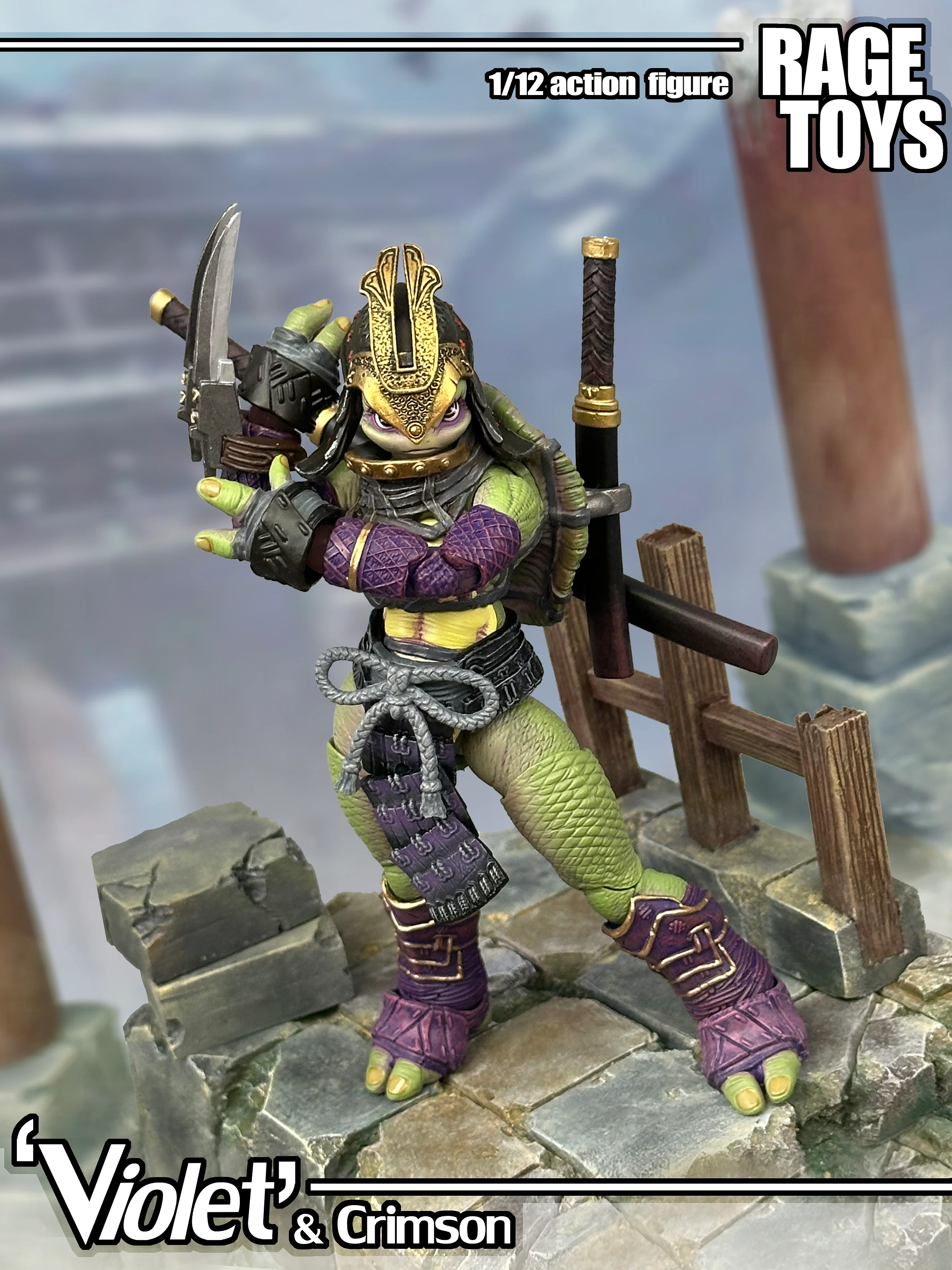 (Preorder) Rage Toys 1/12 Violet and Crimson sisters action figure - Image 7