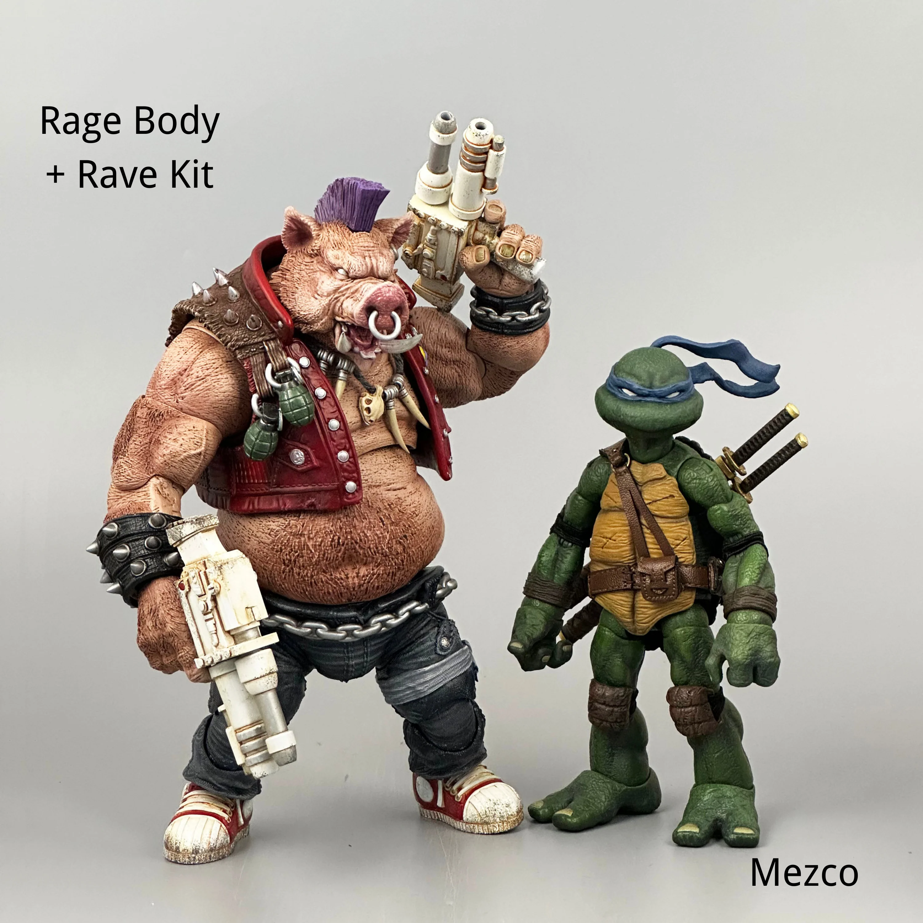 (Preorder) Rage Toys Samurai Force Wave 4 Gullinbursti and Rave Toys Cyberpunk Jacket Character accessories kit - Image 23