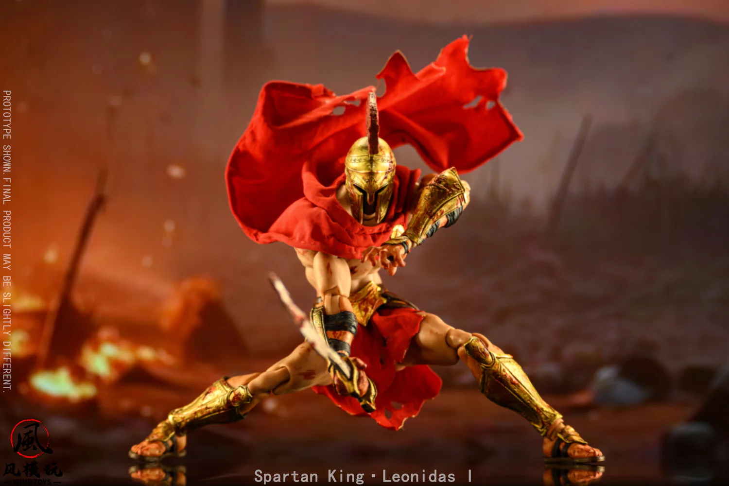 (Preorder) Wind Toys 1/12 Spartan King Leonidas FMW004 Standard and Bloodstained Version action figure - Image 13