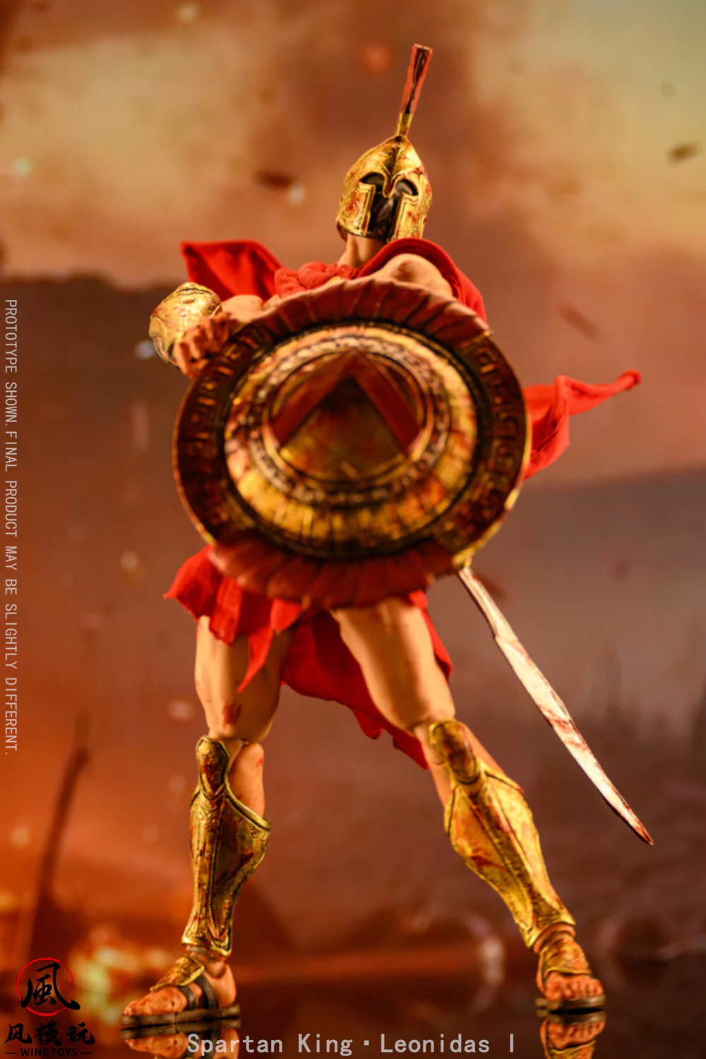 (Preorder) Wind Toys 1/12 Spartan King Leonidas FMW004 Standard and Bloodstained Version action figure - Image 21