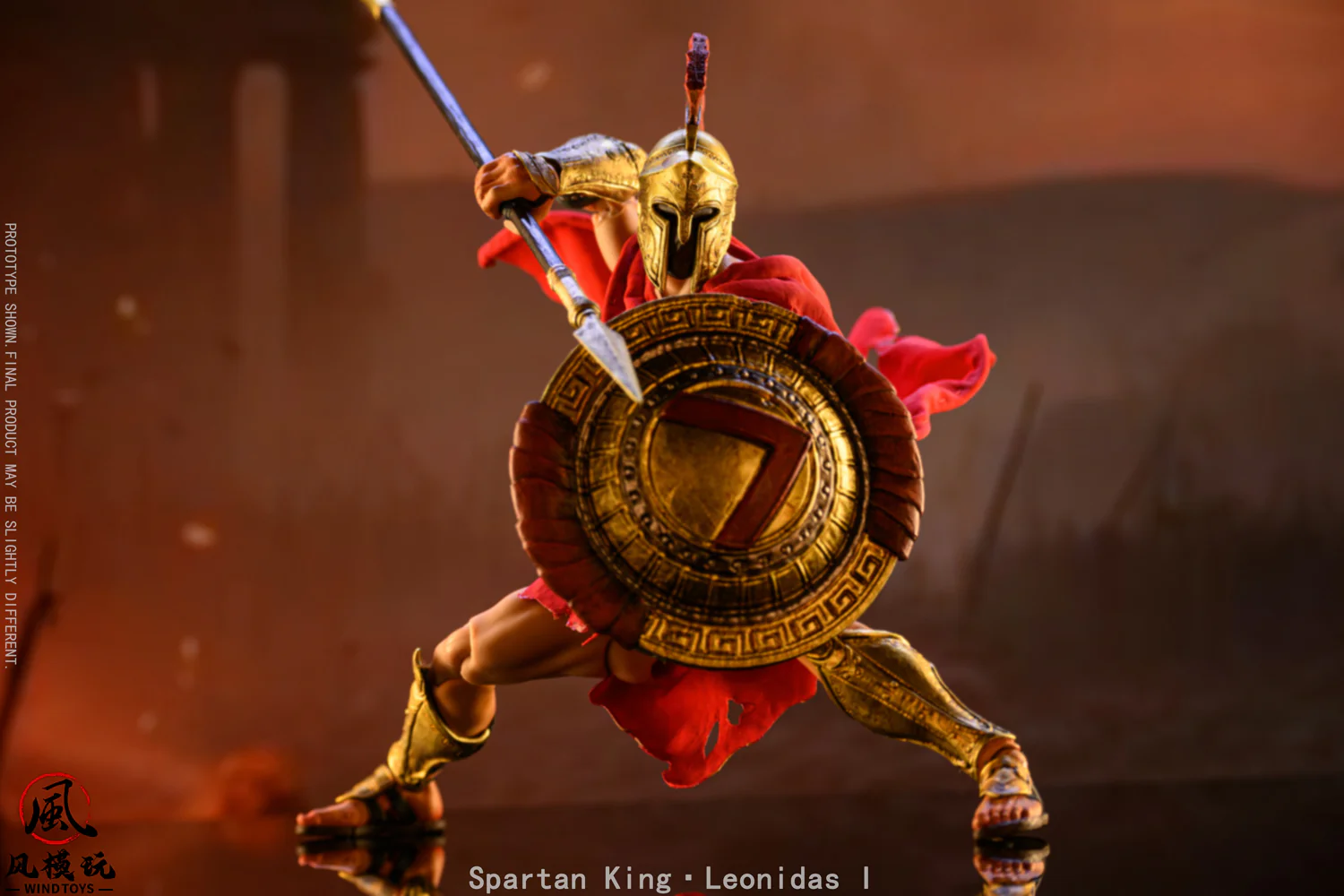 (Preorder) Wind Toys 1/12 Spartan King Leonidas FMW004 Standard and Bloodstained Version action figure - Image 5