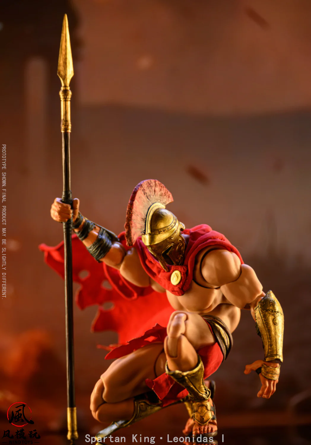 (Preorder) Wind Toys 1/12 Spartan King Leonidas FMW004 Standard and Bloodstained Version action figure - Image 7