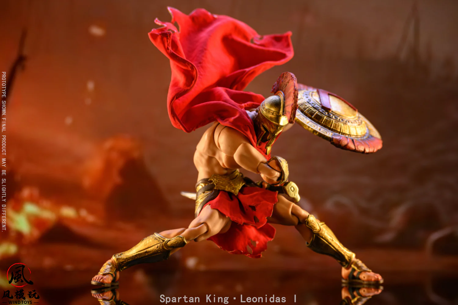 (Preorder) Wind Toys 1/12 Spartan King Leonidas FMW004 Standard and Bloodstained Version action figure - Image 8