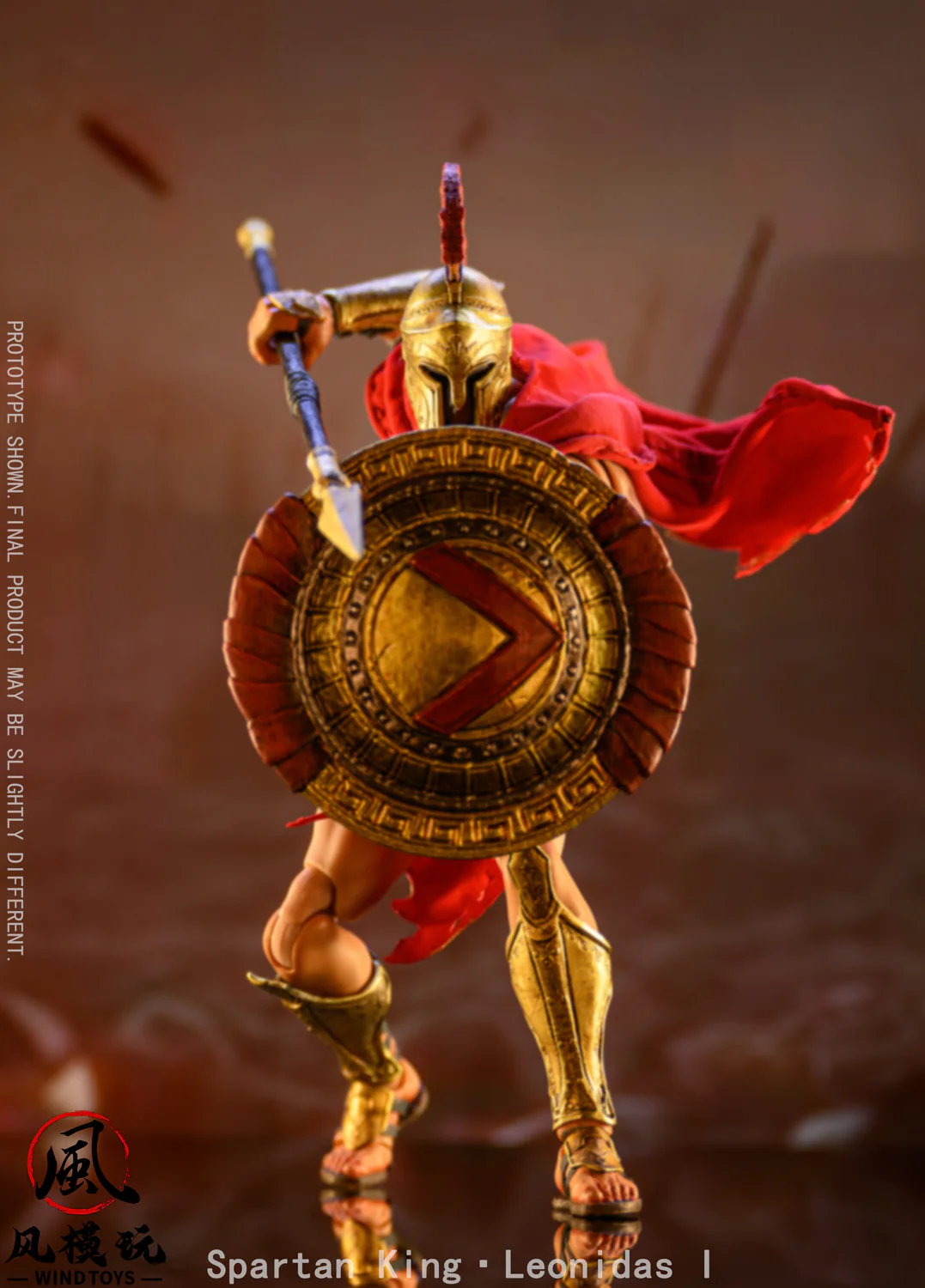 (Preorder) Wind Toys 1/12 Spartan King Leonidas FMW004 Standard and Bloodstained Version action figure - Image 9