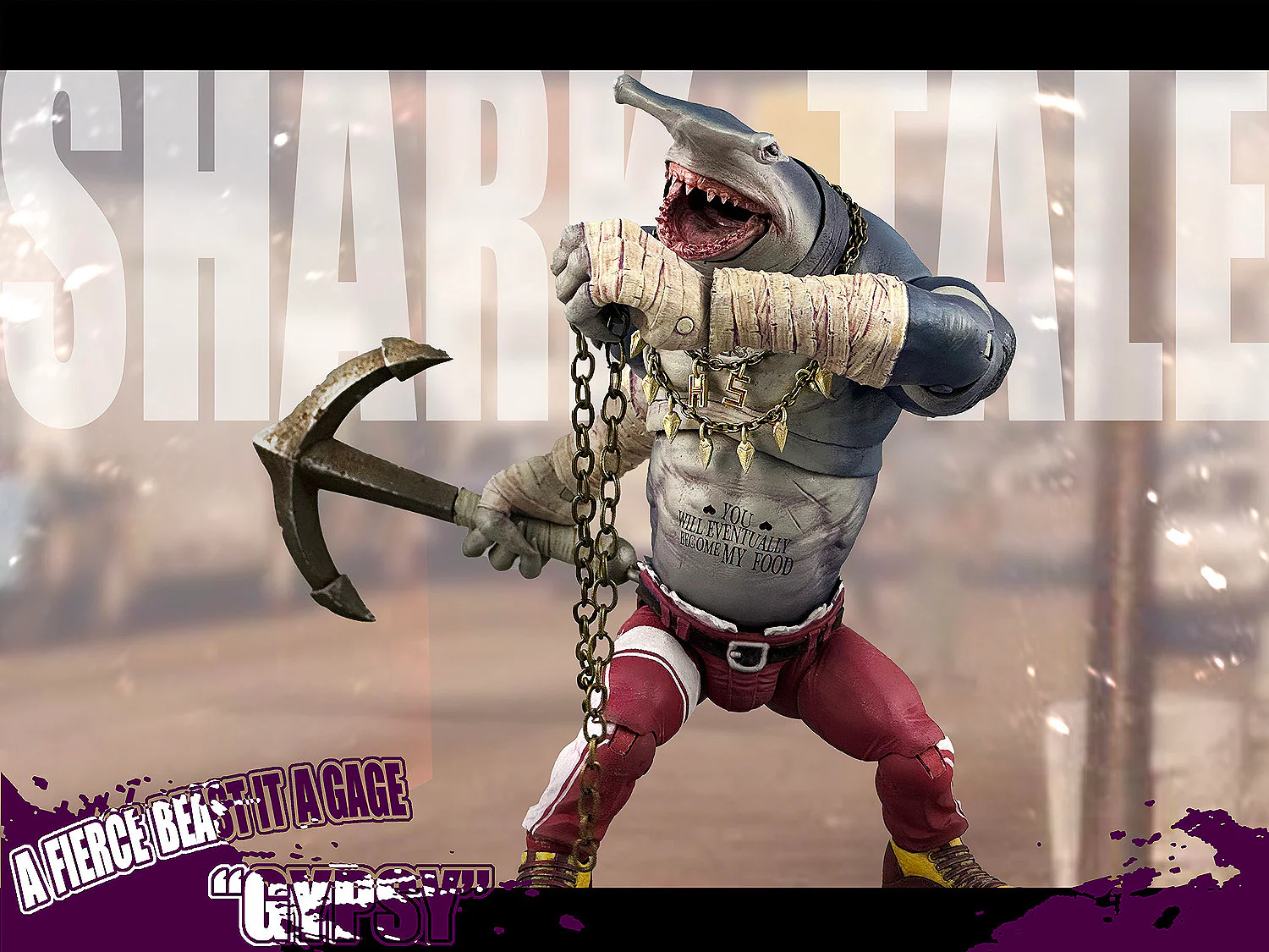 (USA Stock) Fury toys 1/12 Abyss Force wave 1 Shark Squad Action Figure - Image 19