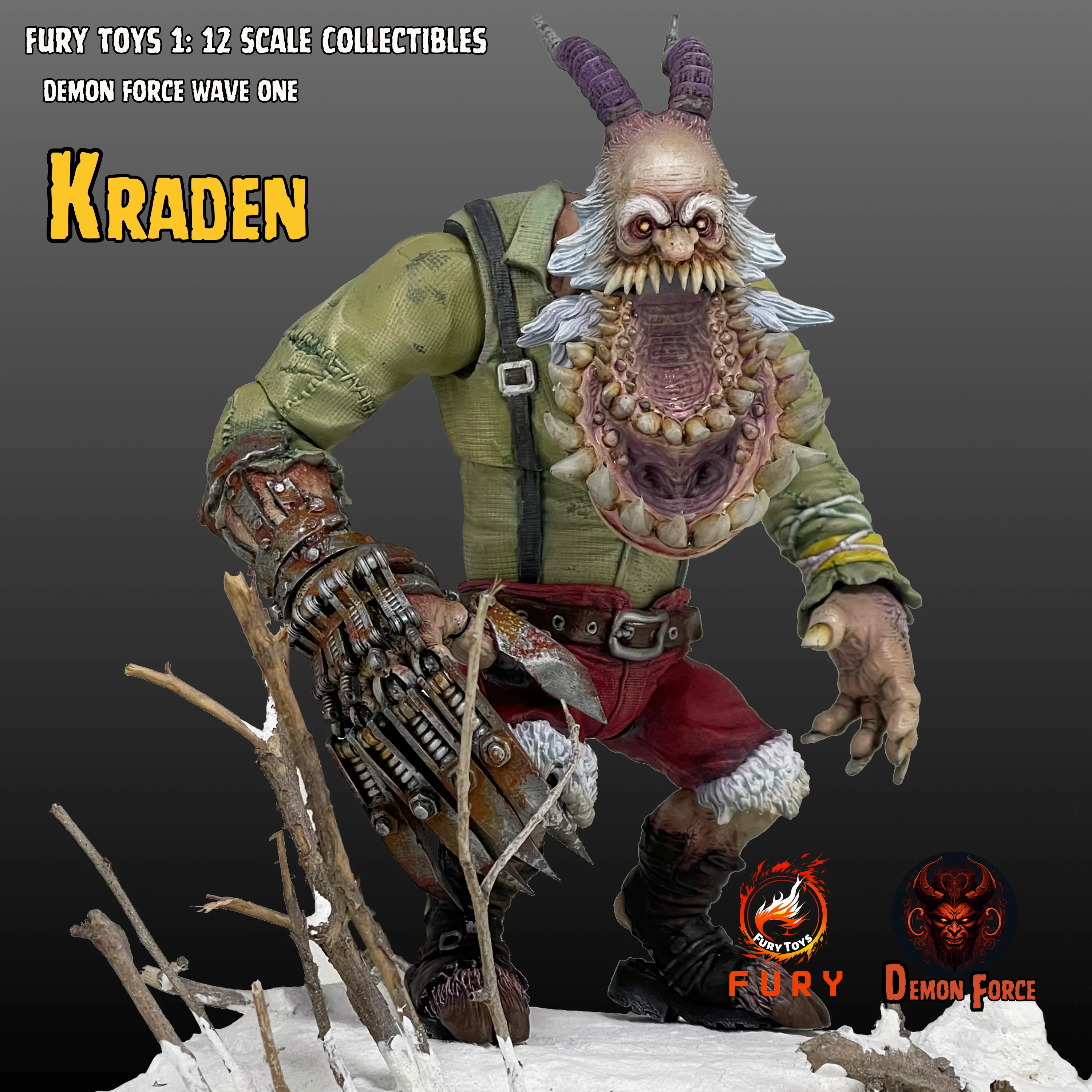 (USA Stock) Fury toys Demon Force wave 1 1/12 The brother Kraden and Krynn 7 inches action figure - Image 23