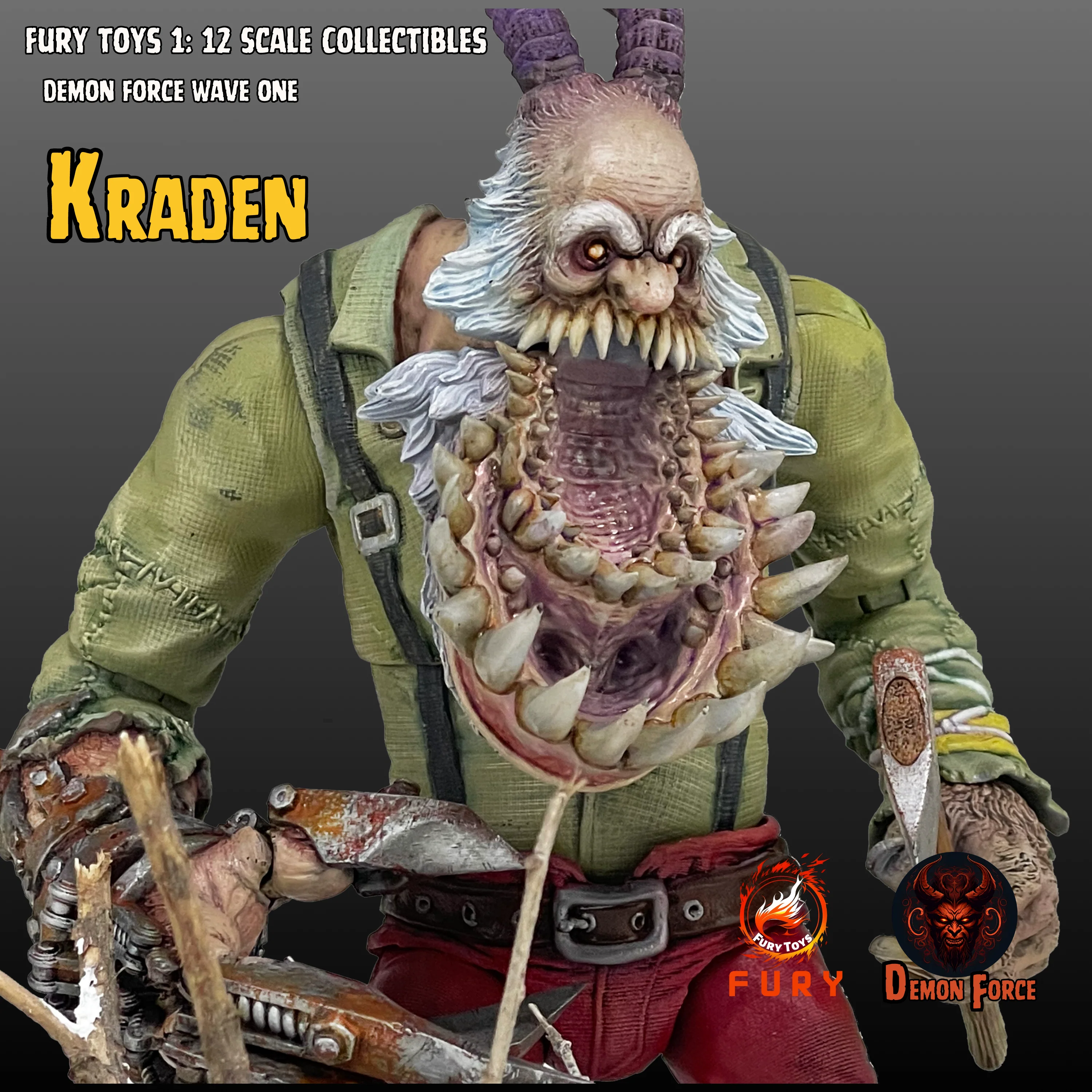 (USA Stock) Fury toys Demon Force wave 1 1/12 The brother Kraden and Krynn 7 inches action figure - Image 24