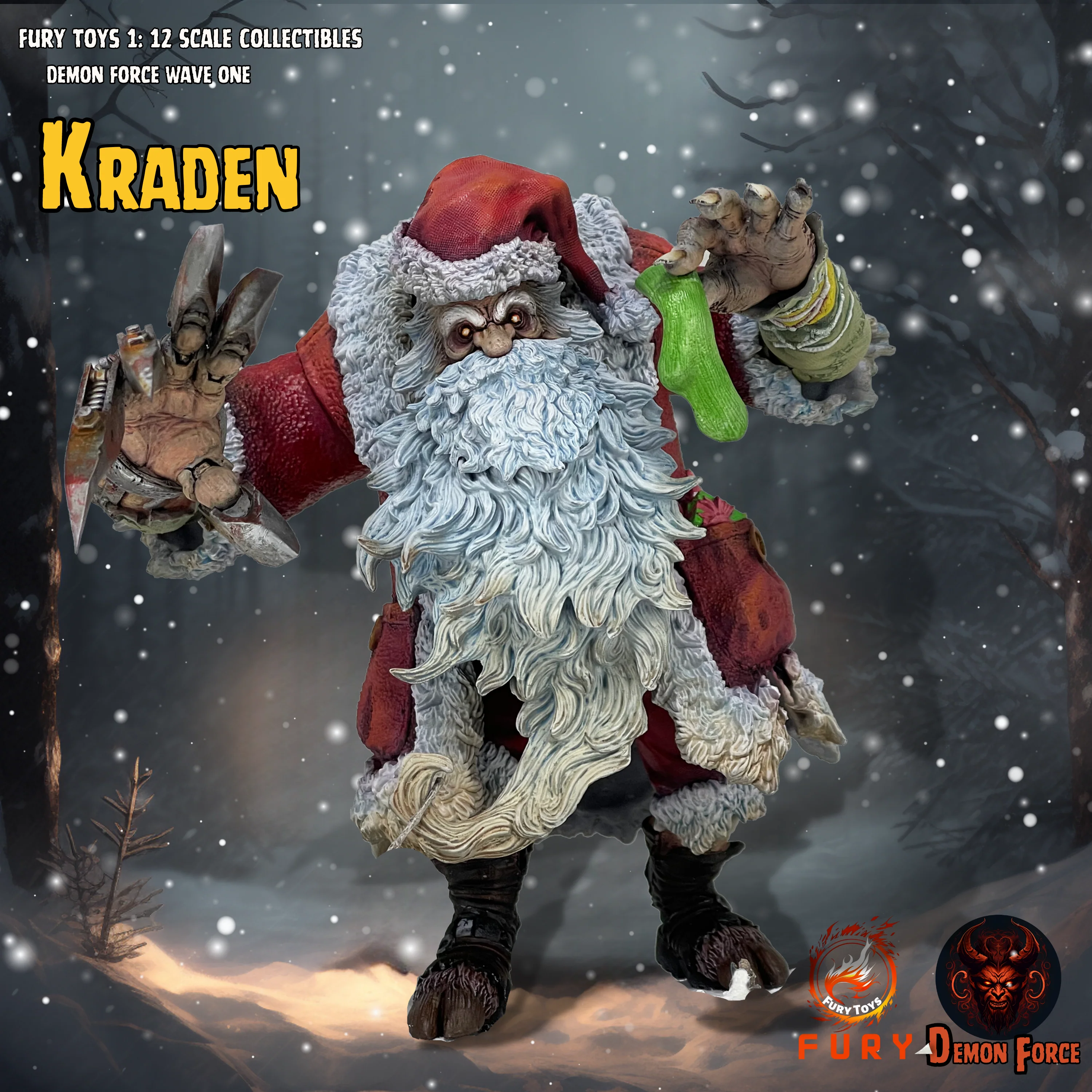 (USA Stock) Fury toys Demon Force wave 1 1/12 The brother Kraden and Krynn 7 inches action figure - Image 27