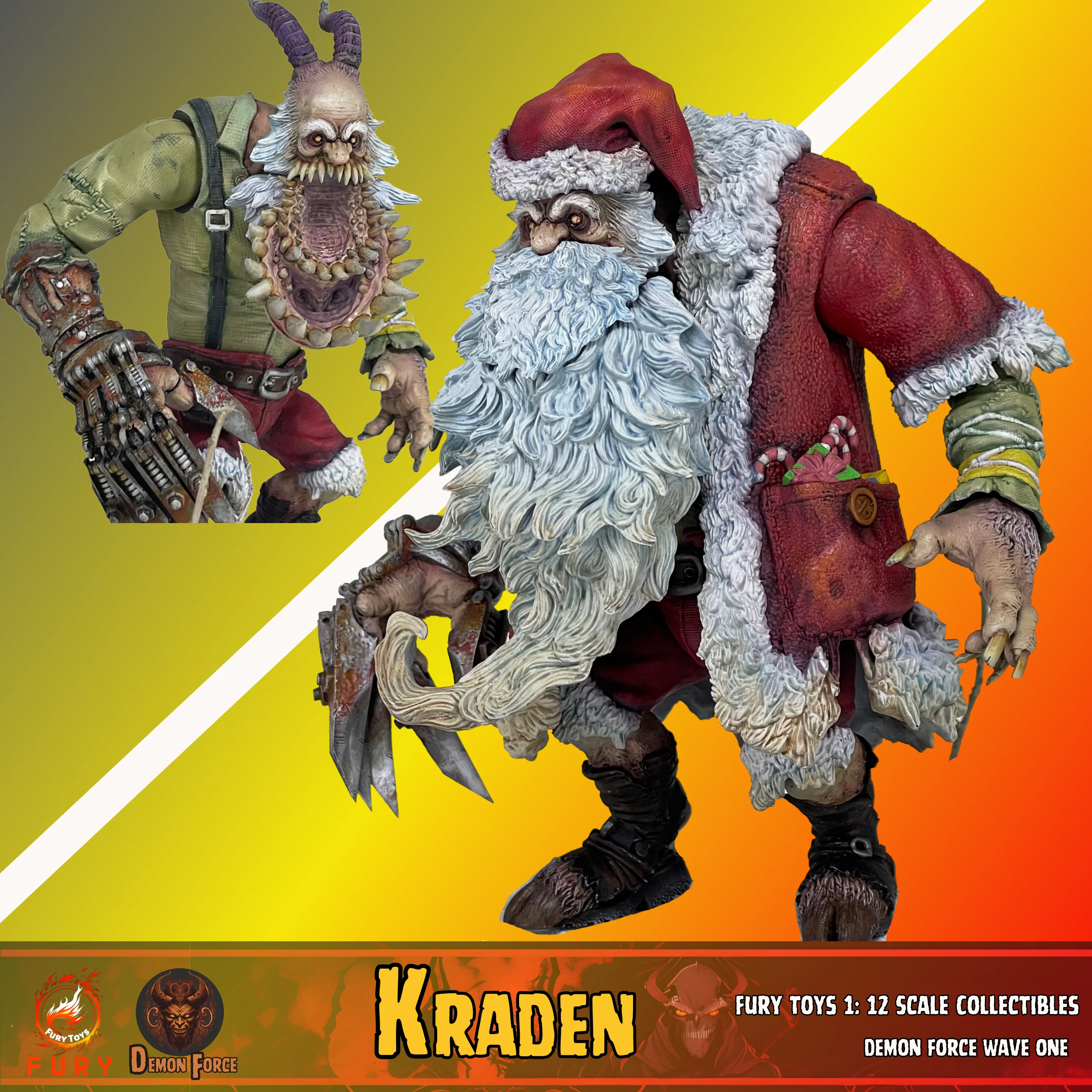 (USA Stock) Fury toys Demon Force wave 1 1/12 The brother Kraden and Krynn 7 inches action figure - Image 28