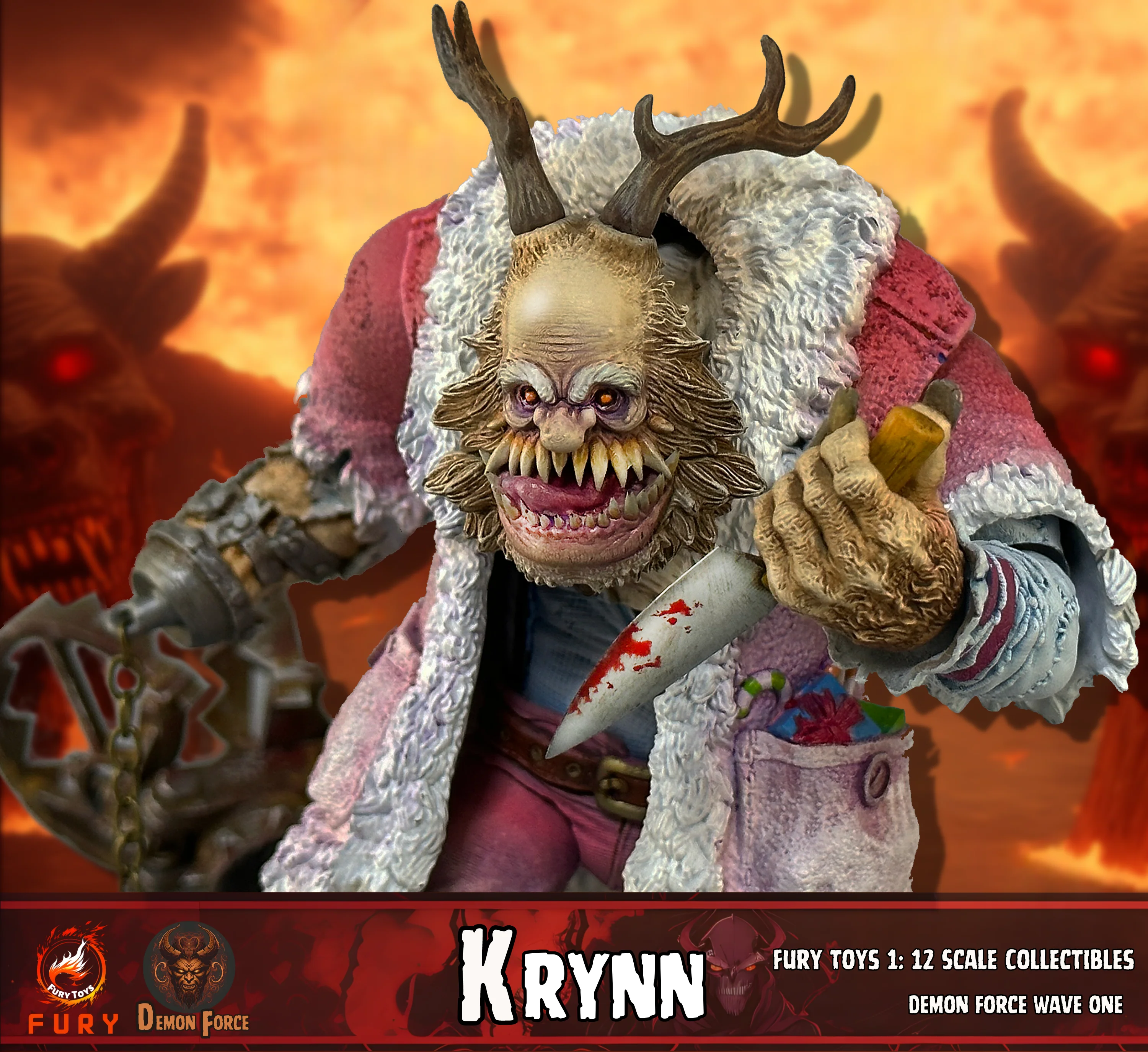 (USA Stock) Fury toys Demon Force wave 1 1/12 The brother Kraden and Krynn 7 inches action figure - Image 35