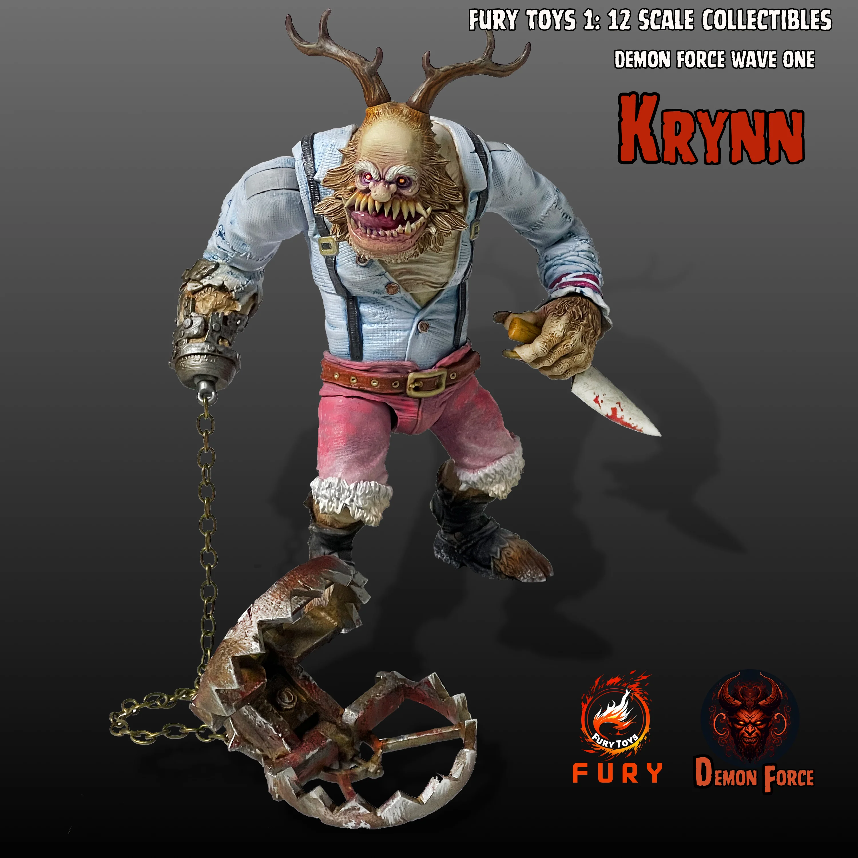 (USA Stock) Fury toys Demon Force wave 1 1/12 The brother Kraden and Krynn 7 inches action figure - Image 36