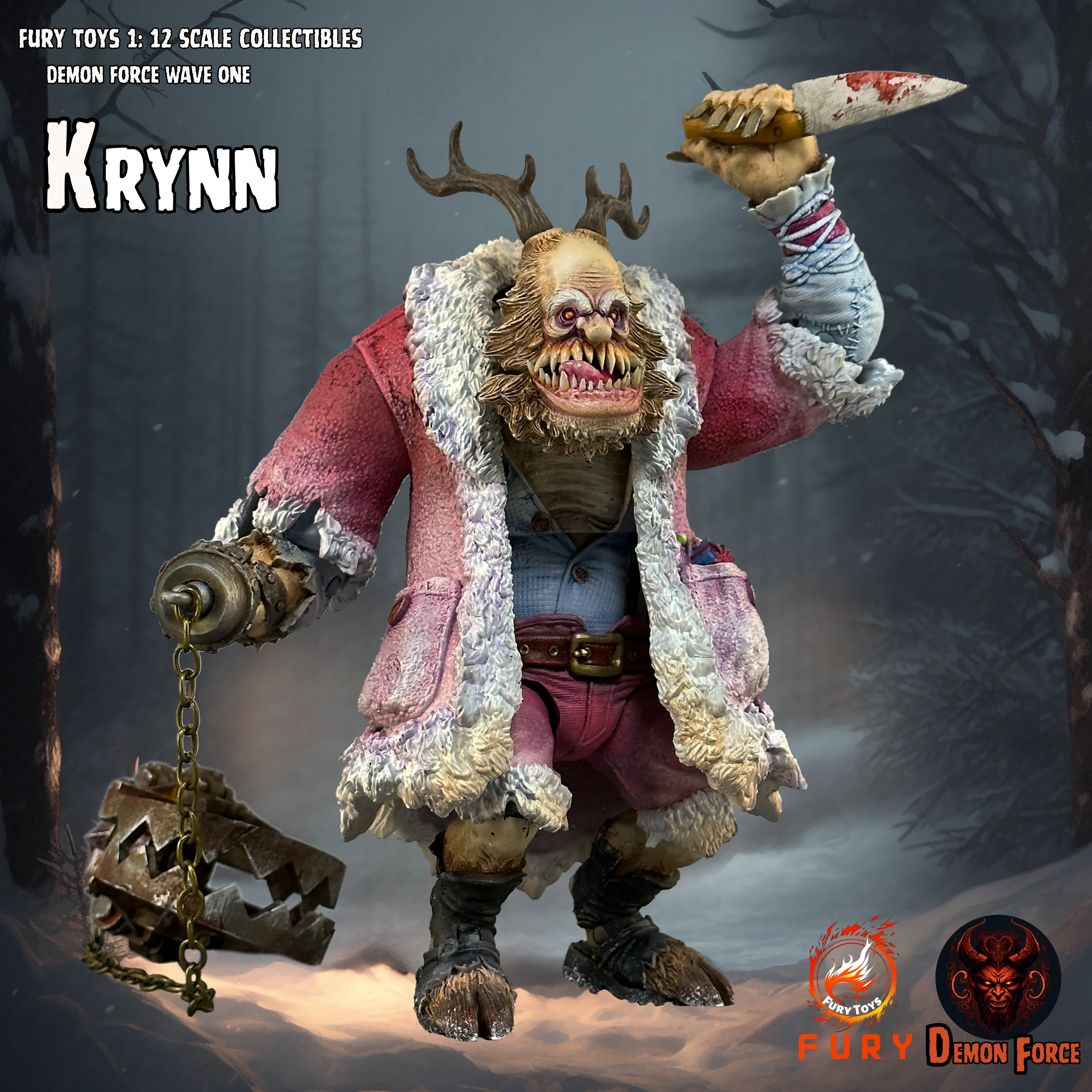 (USA Stock) Fury toys Demon Force wave 1 1/12 The brother Kraden and Krynn 7 inches action figure - Image 38