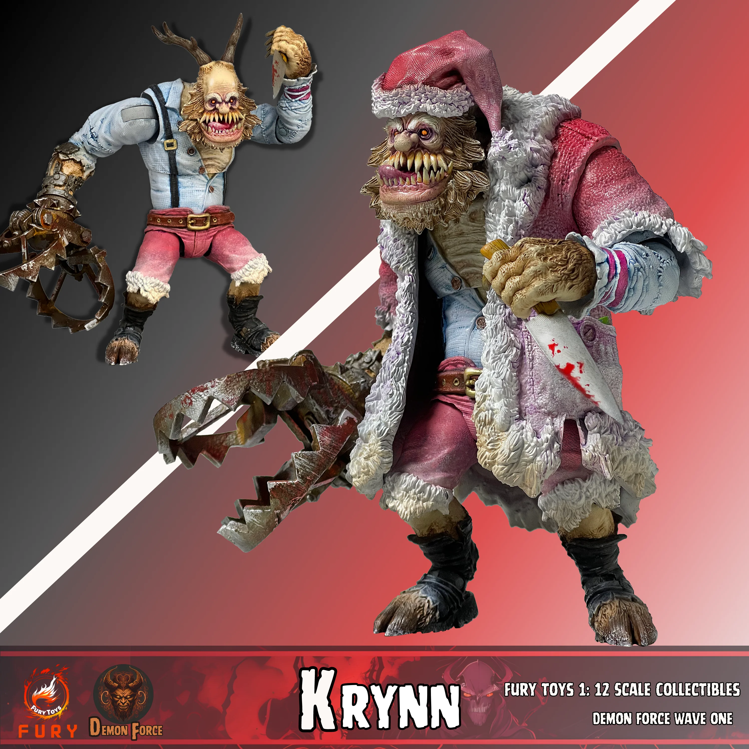 (USA Stock) Fury toys Demon Force wave 1 1/12 The brother Kraden and Krynn 7 inches action figure - Image 42