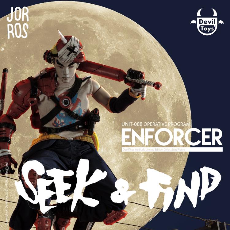 (USA Stock) Jor Ros X Devil Toys 1/6 Enforcer Unit-088 Limited Edition Action Figure - Image 8