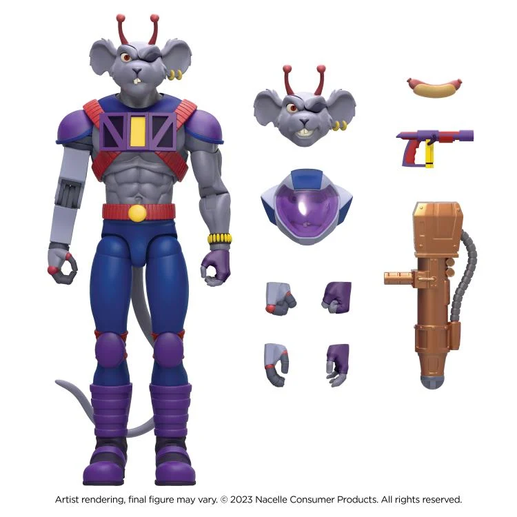 (USA Stock) Nacelle 1/12 Biker Mice from Mars Action Figure - Image 5