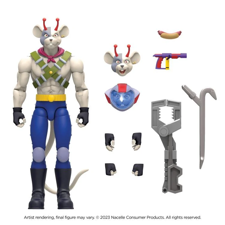 (USA Stock) Nacelle 1/12 Biker Mice from Mars Action Figure - Image 8