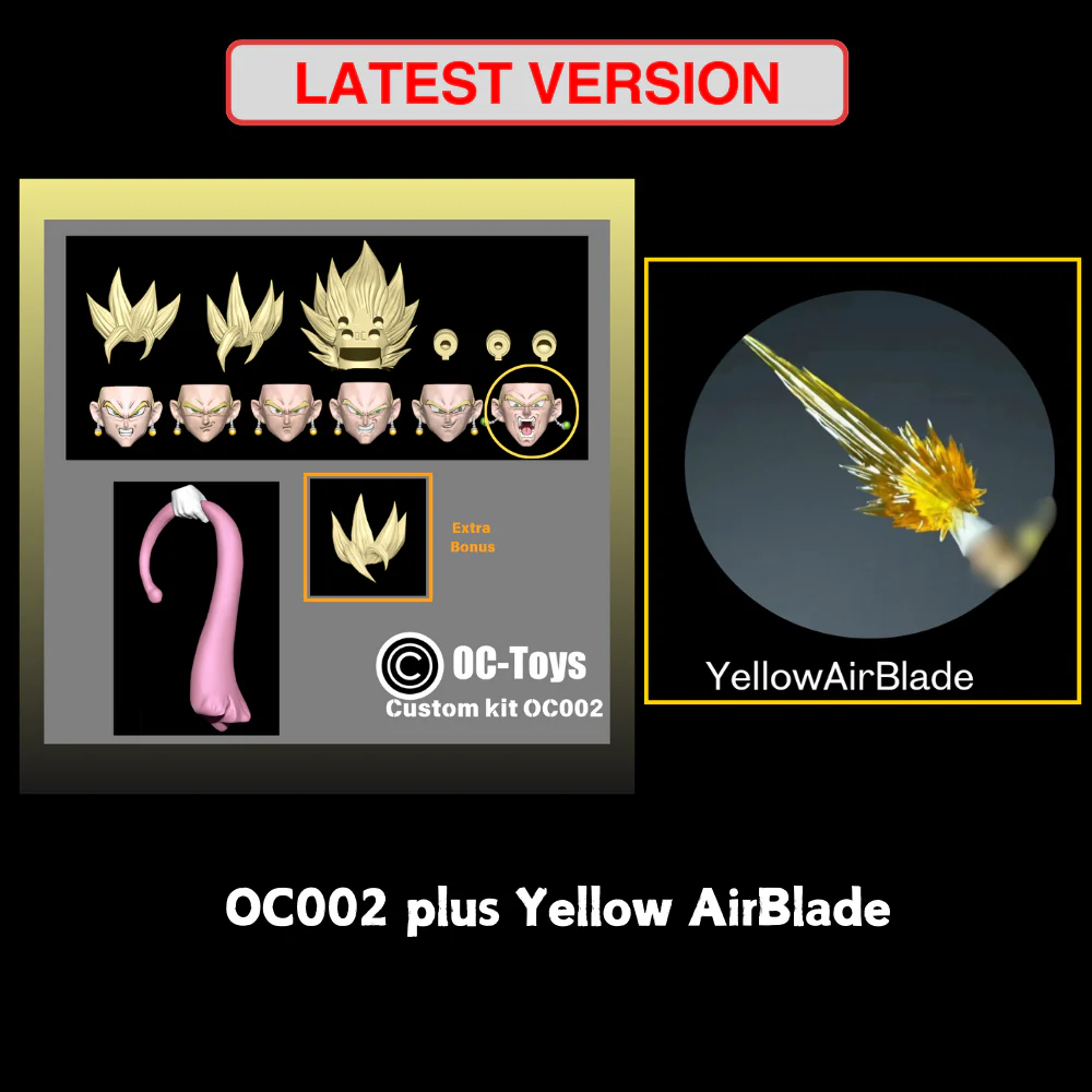 (USA Stock) OC Toys custom kit NEWEST FIXED VERSION of OC001, OC002,OC003 and combo with bonus - Image 5